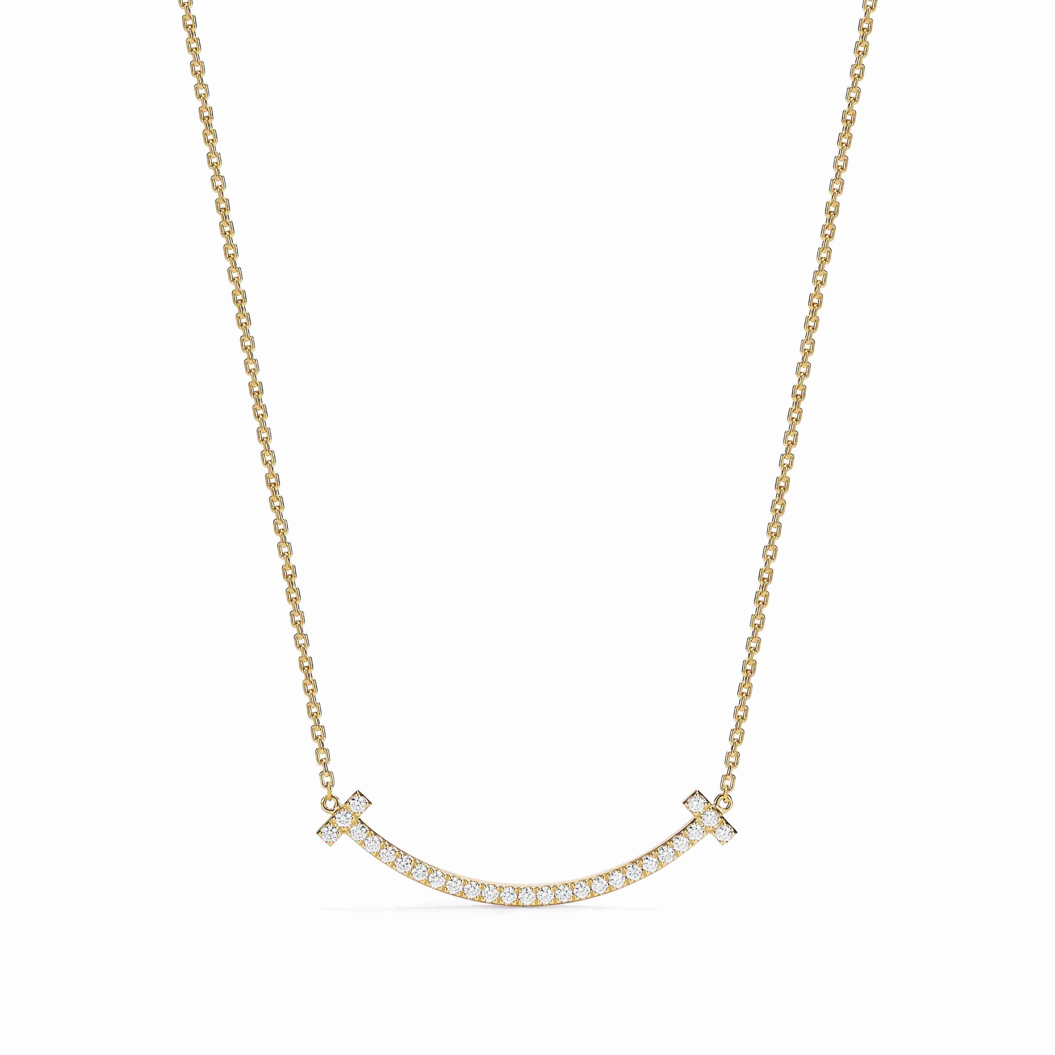 Tiffany T : Medium Smile Pendant