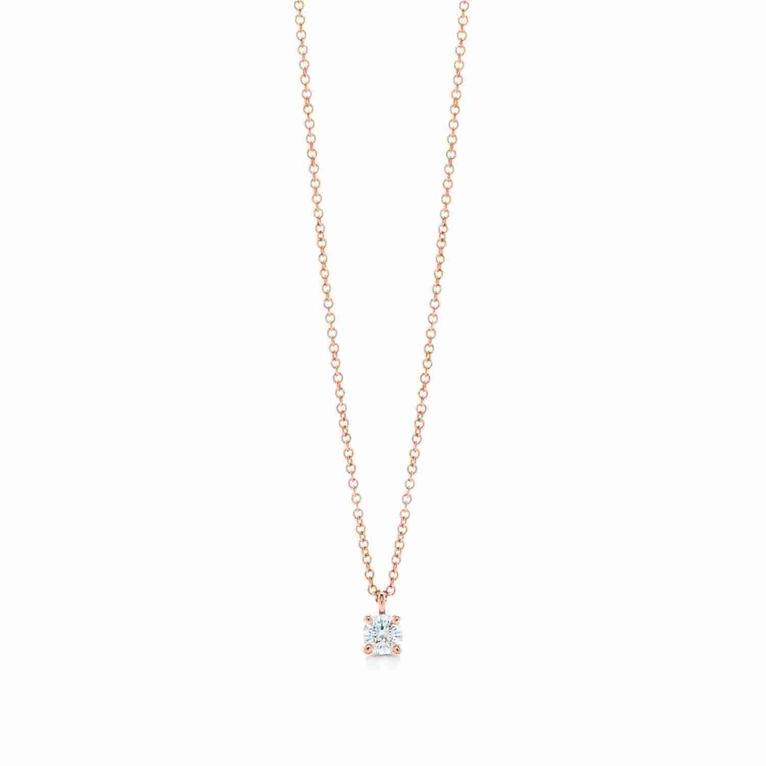 Tiffany & Co. : Tiffany Solitaire Diamond Pendant