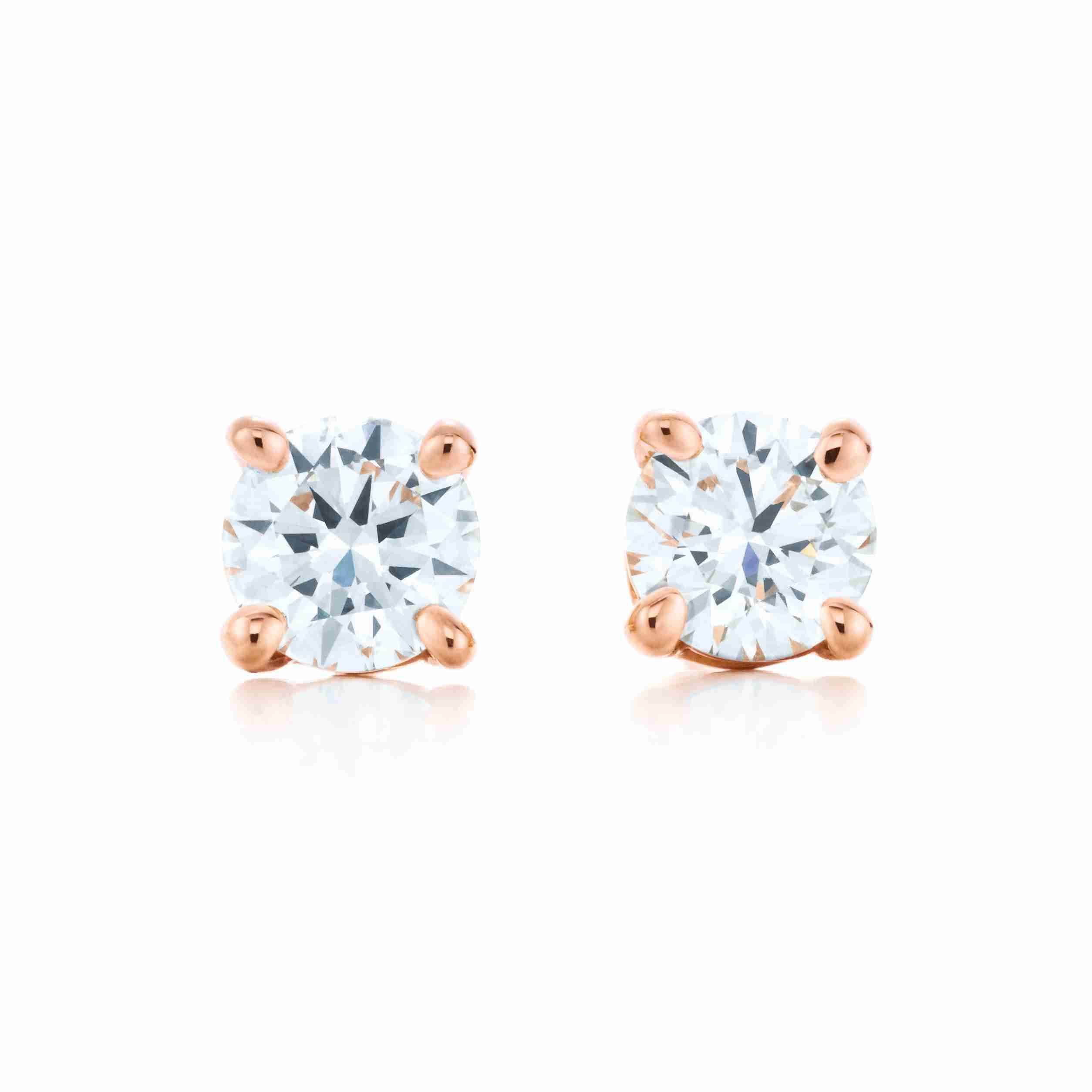 Tiffany & Co. : Tiffany Solitaire Diamond Earrings