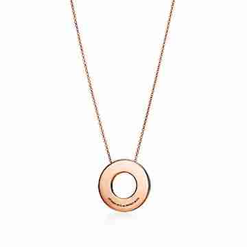 Atlas®:X Closed Circle Pendant
in Rose Gold with Pavé Diamonds
