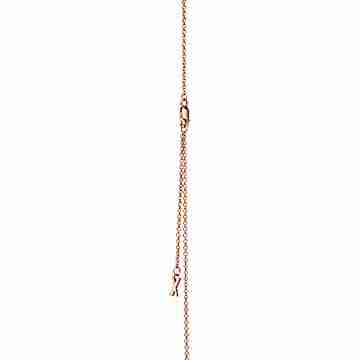 Atlas®:X Closed Circle Pendant
in Rose Gold with Pavé Diamonds