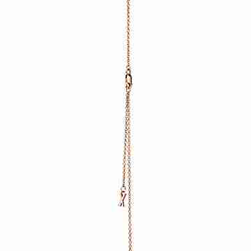 Atlas®:X Closed Interlocking Pendant_x000D_
in Rose Gold