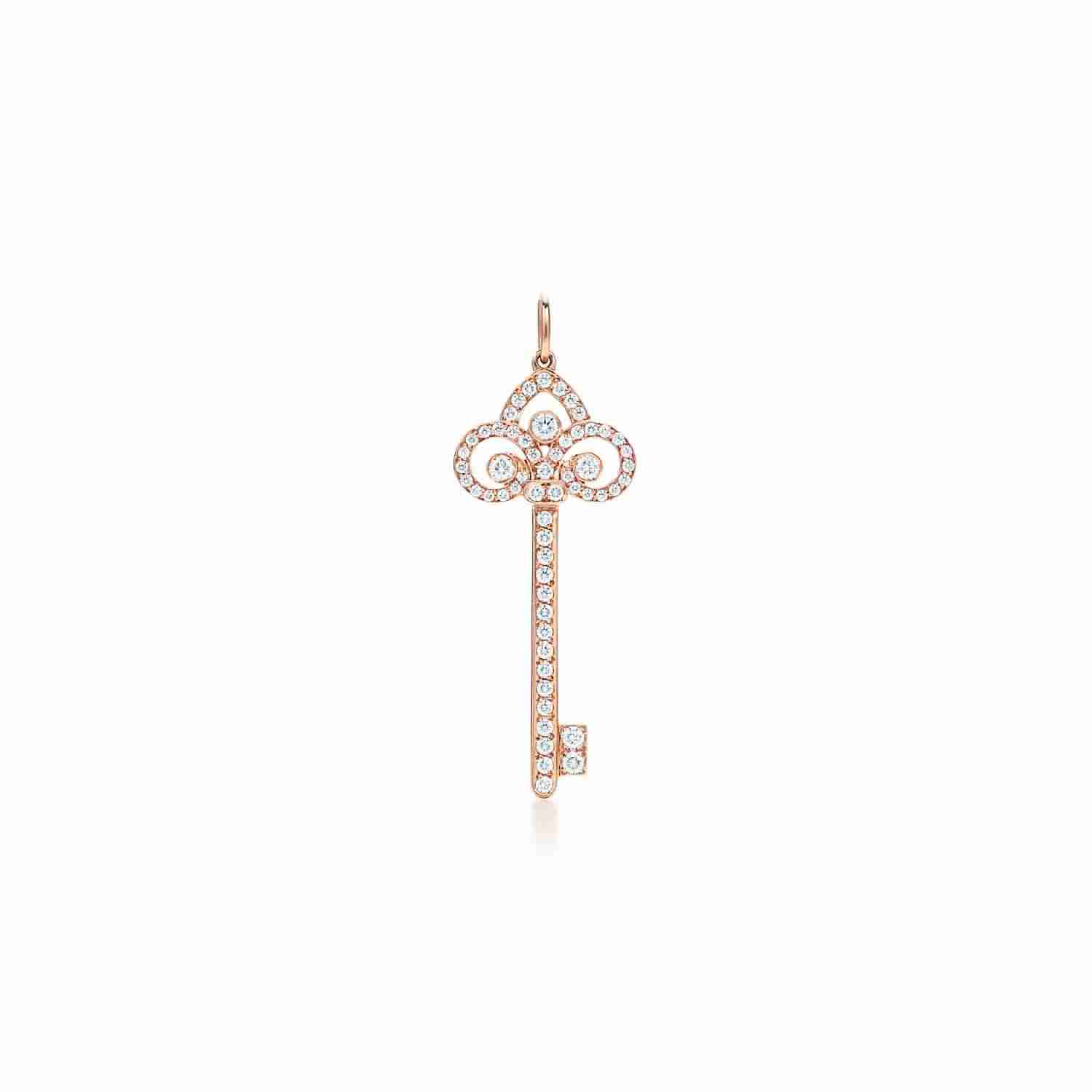 Tiffany Keys : Fleur de Lis Key Pendant