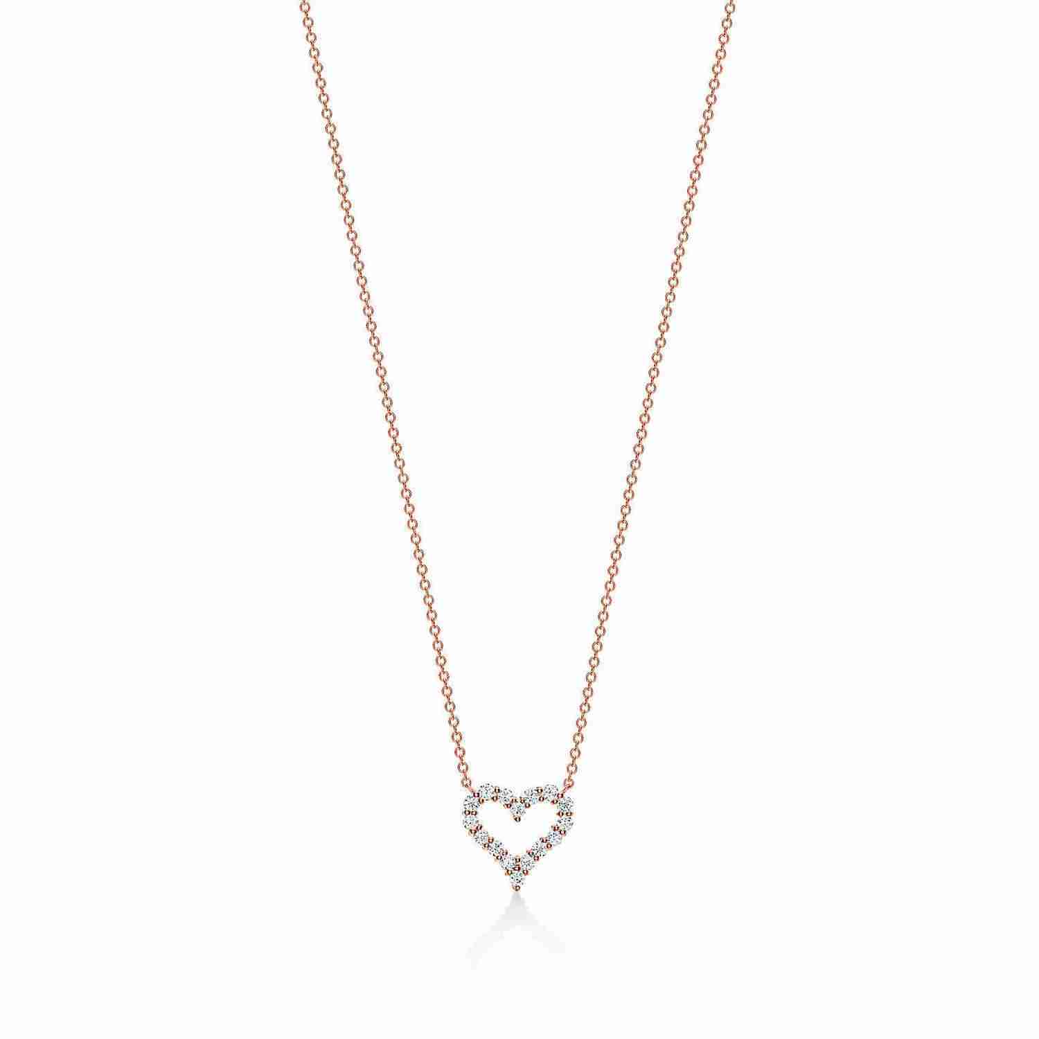 Tiffany & Co. : Diamond Heart Pendant