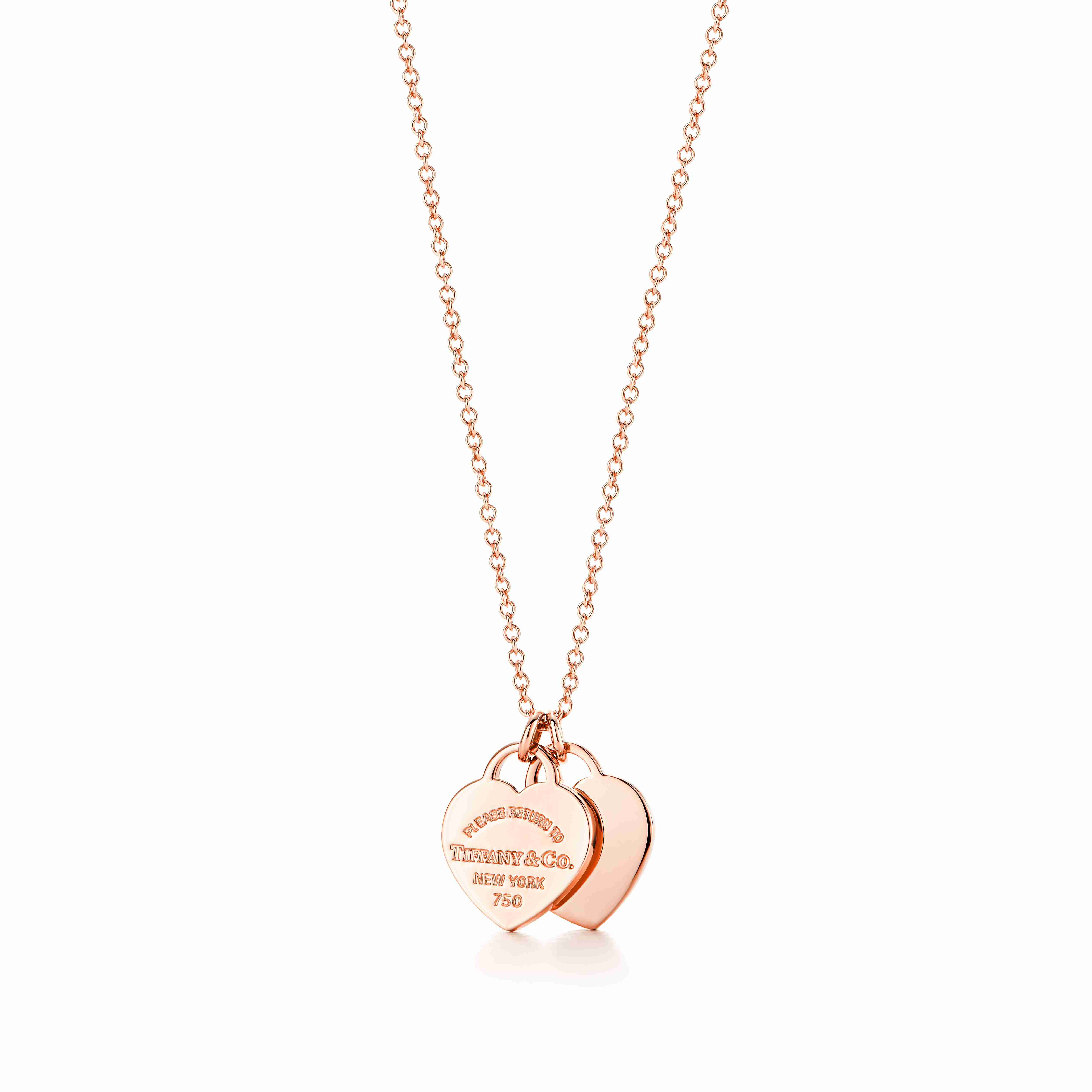 Return to Tiffany™ : Double Heart Pendant