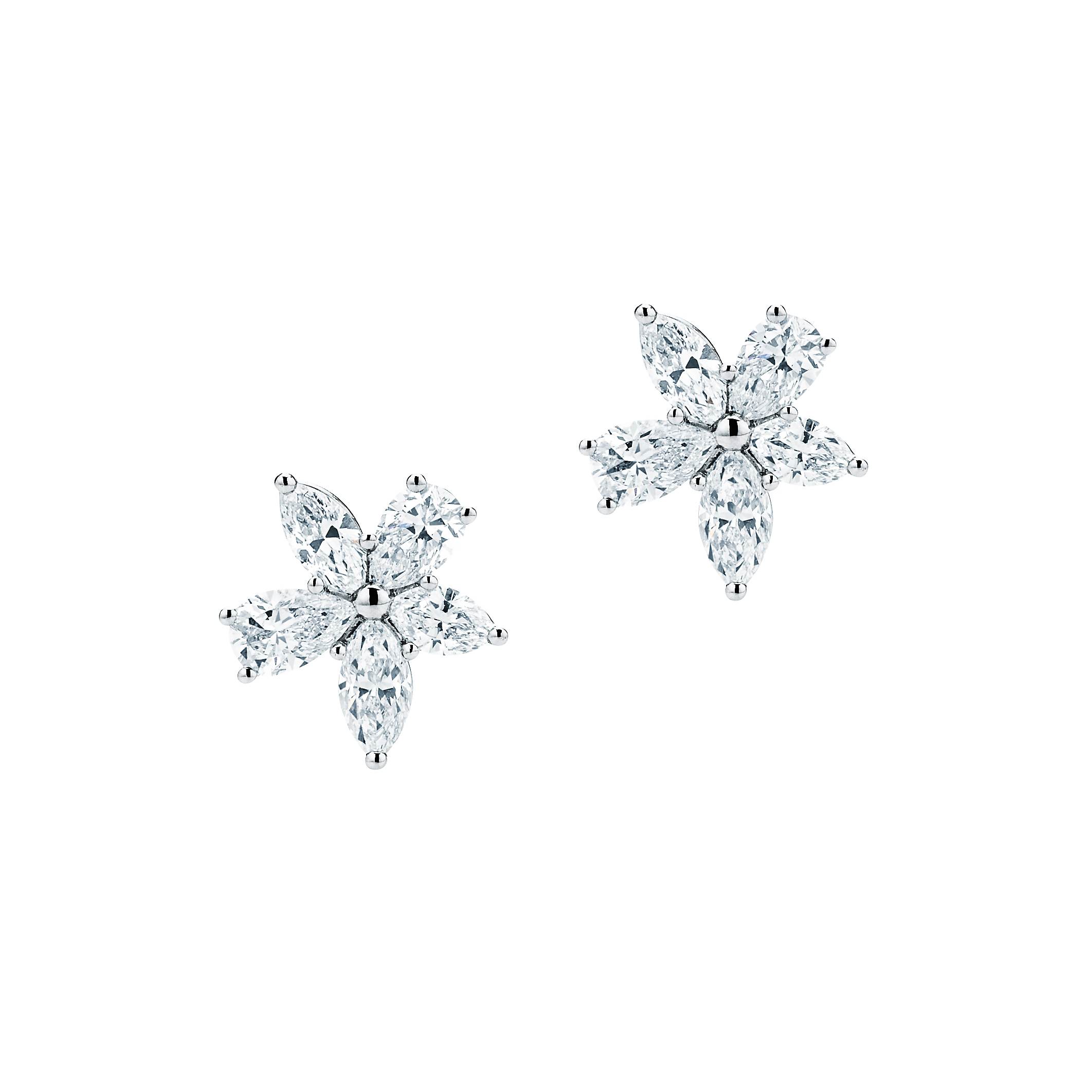 Tiffany VictoriaÂ®:Mixed Cluster Earrings