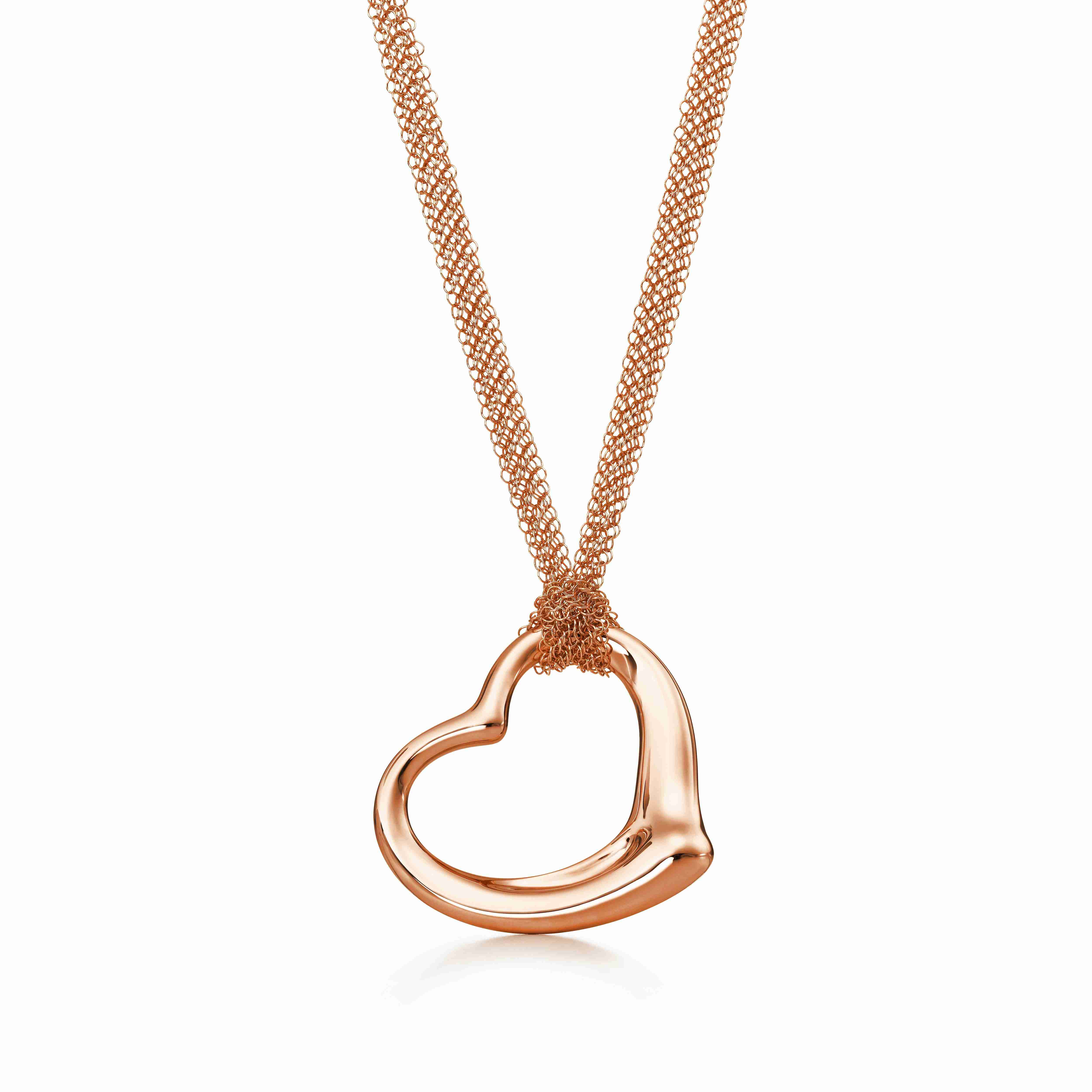 Elsa Peretti® : Open Heart Mesh Pendant