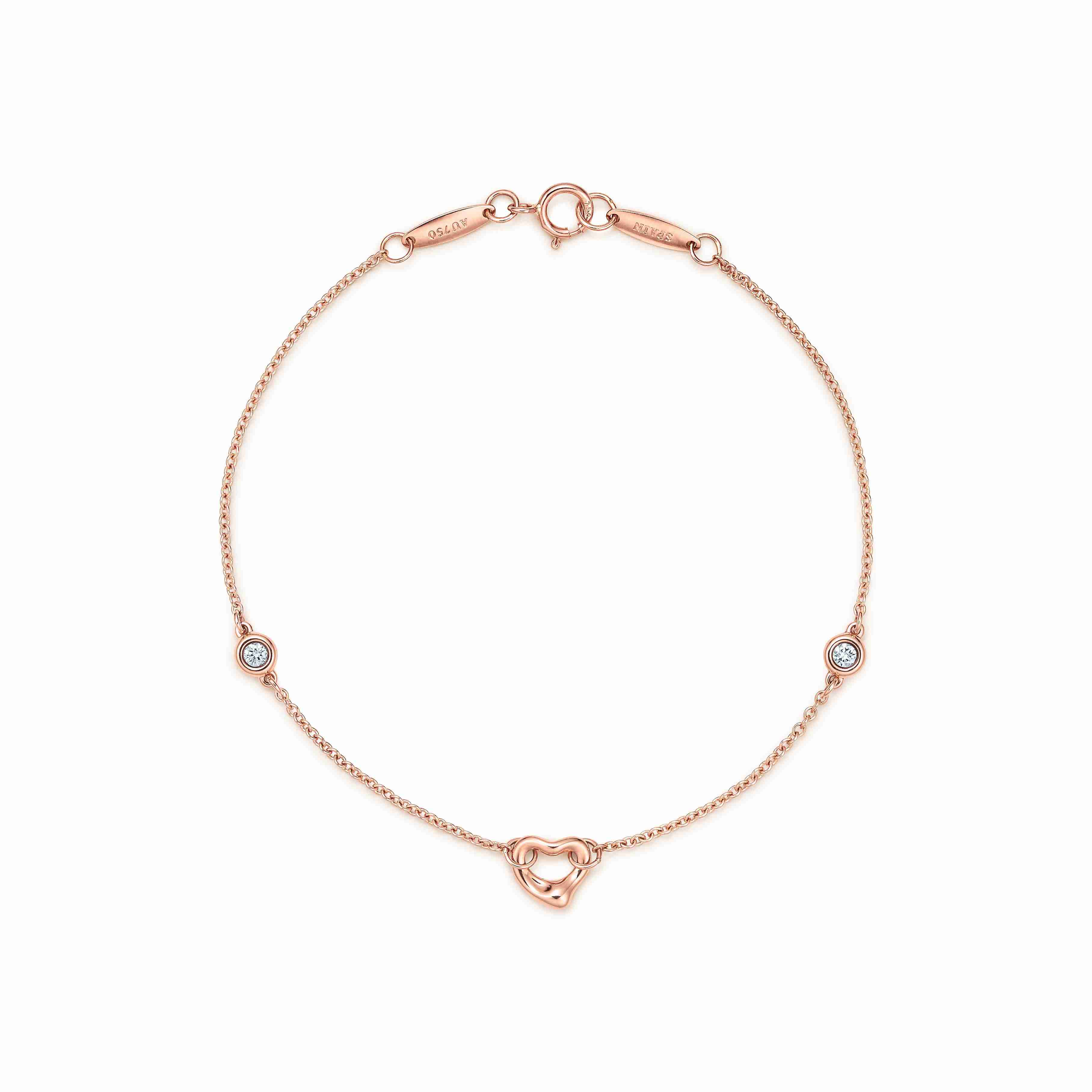 Elsa Peretti® : Diamonds by the Yard® Open Heart Bracelet