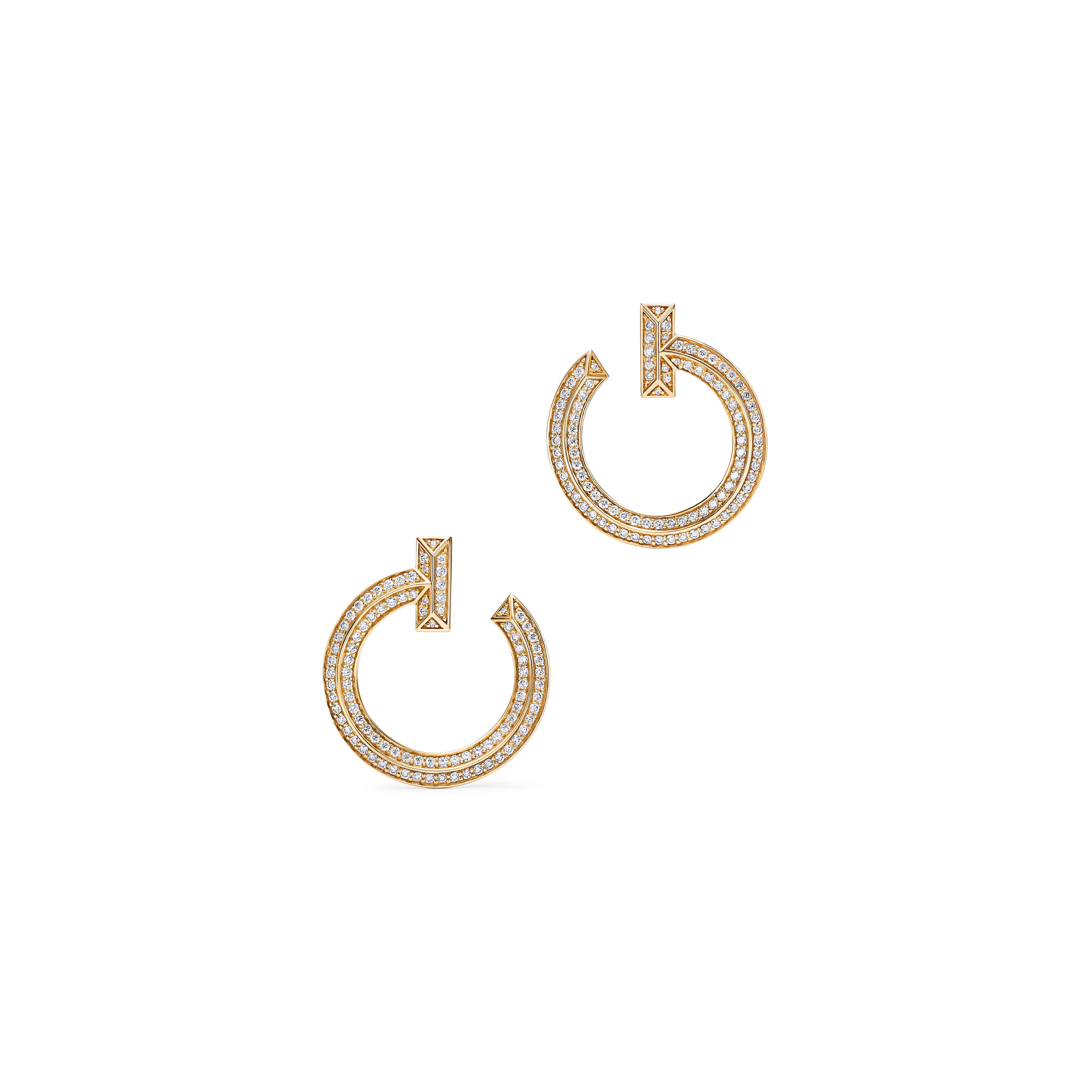 Tiffany T:T1 Open Hoop Earrings