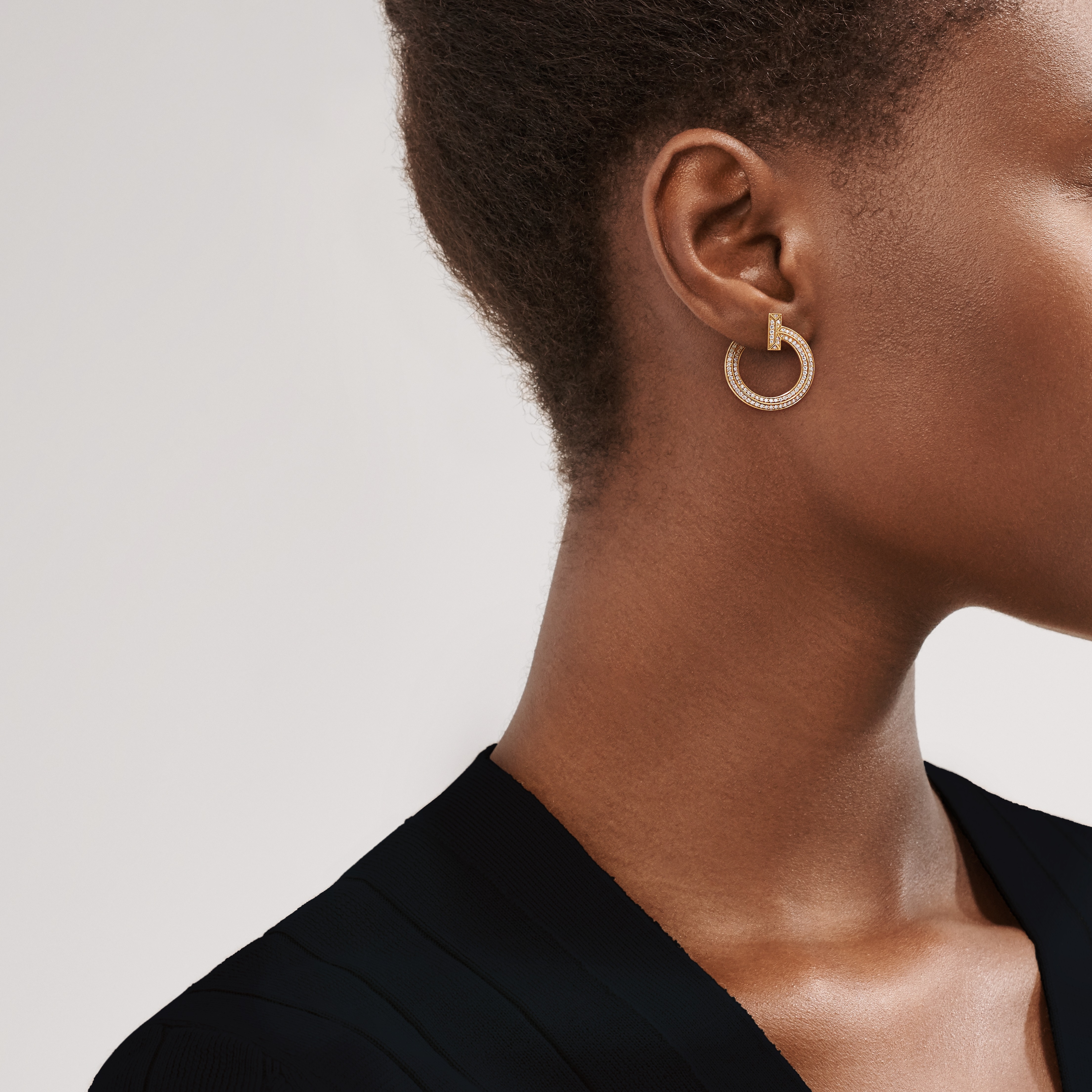 Tiffany T:T1 Open Hoop Earrings
