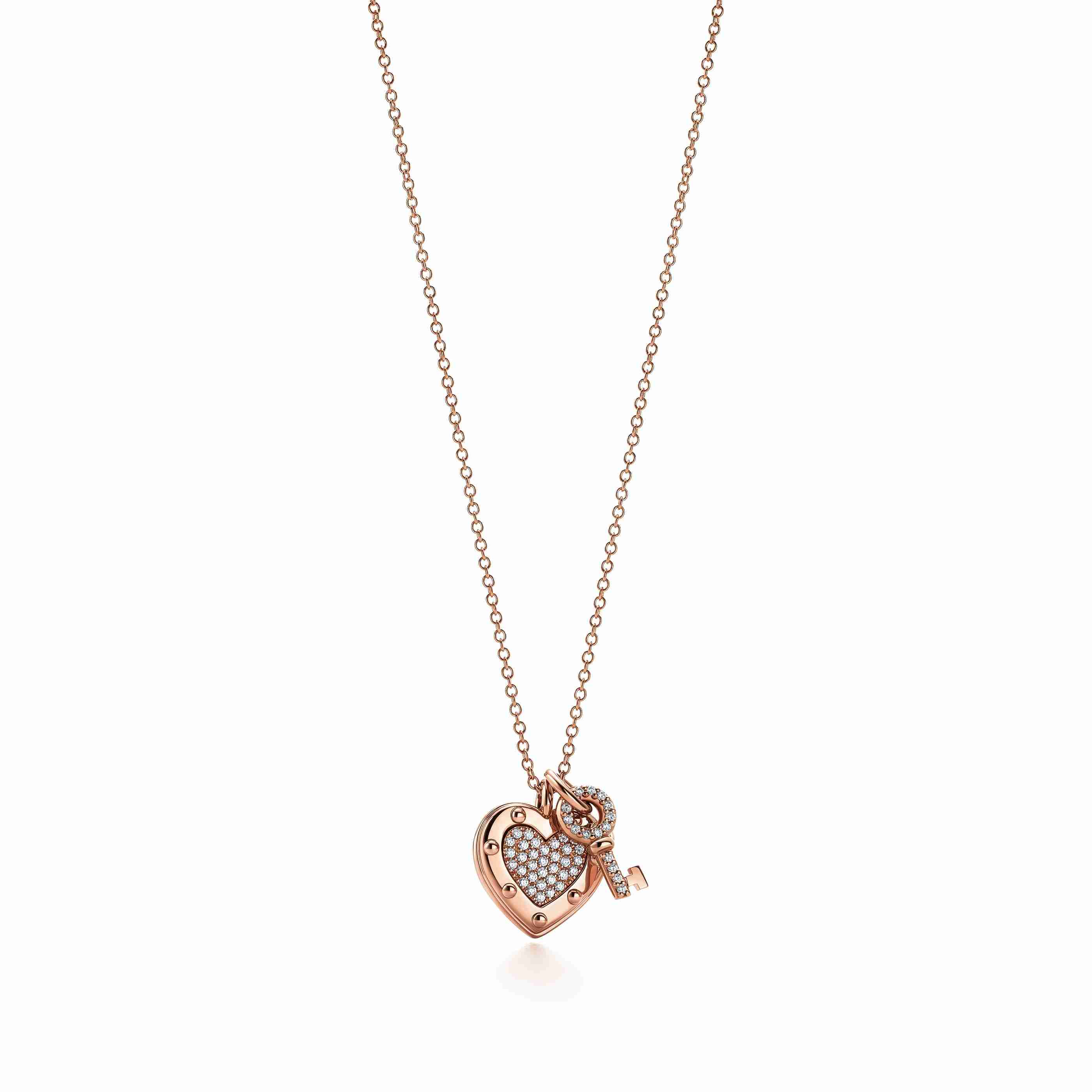 Tiffany & Co. : Love Heart Tag Key Pendant