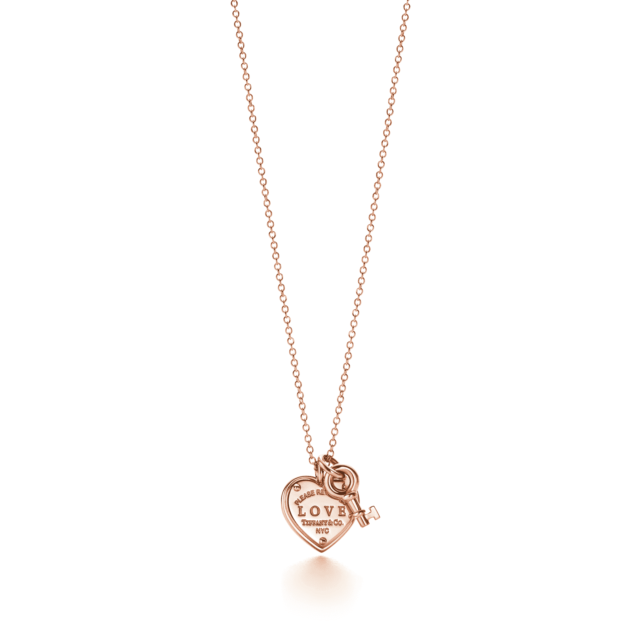 Return to Tiffany™ : Love Heart Tag Key Pendant
