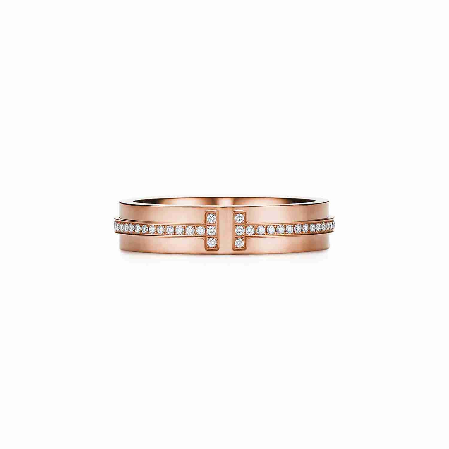 Tiffany T : Narrow Diamond Ring