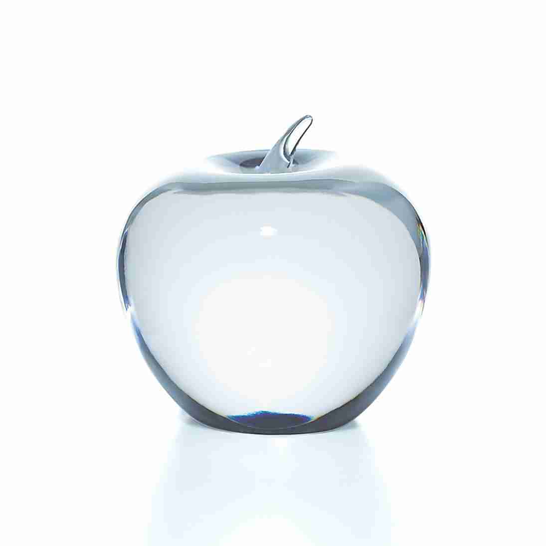 Tiffany Home Essentials :  Apple Paperweight in Crystal Glass