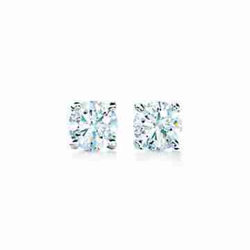 Tiffany & Co. : Tiffany Solitaire Diamond Earrings