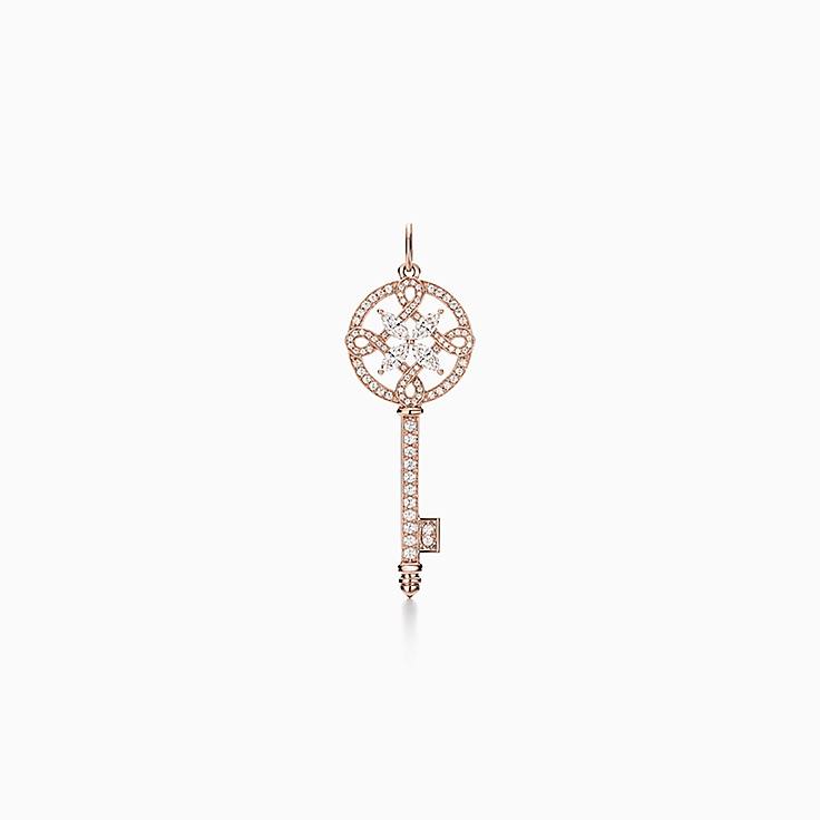 Tiffany Keys:Tiffany VictoriaÂ® Round Key Pendant