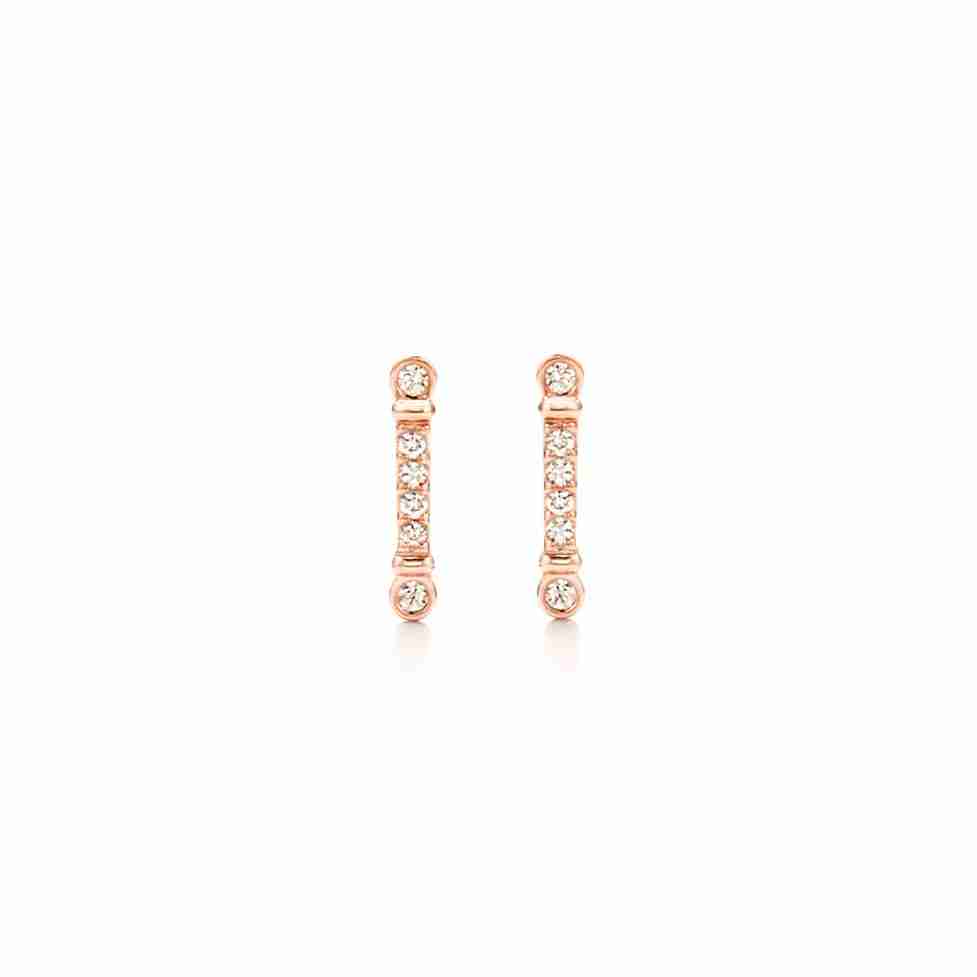 Tiffany Fleur de Lis : Key Bar Earrings