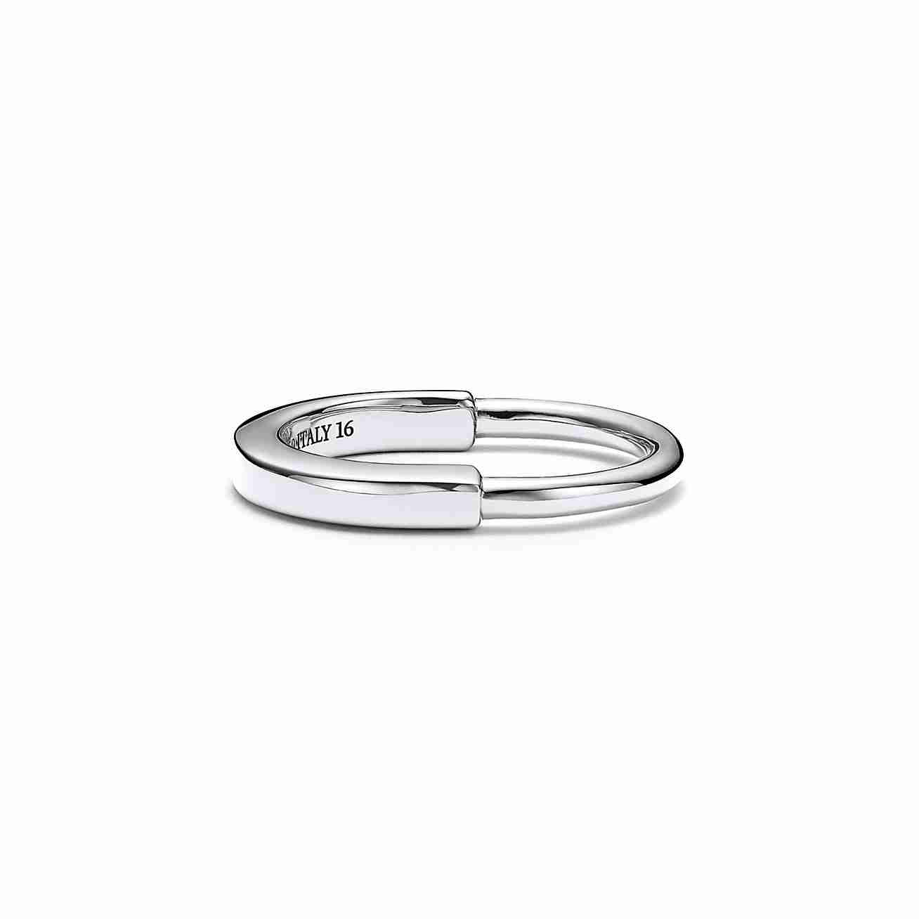 Tiffany Lock : Ring in White Gold