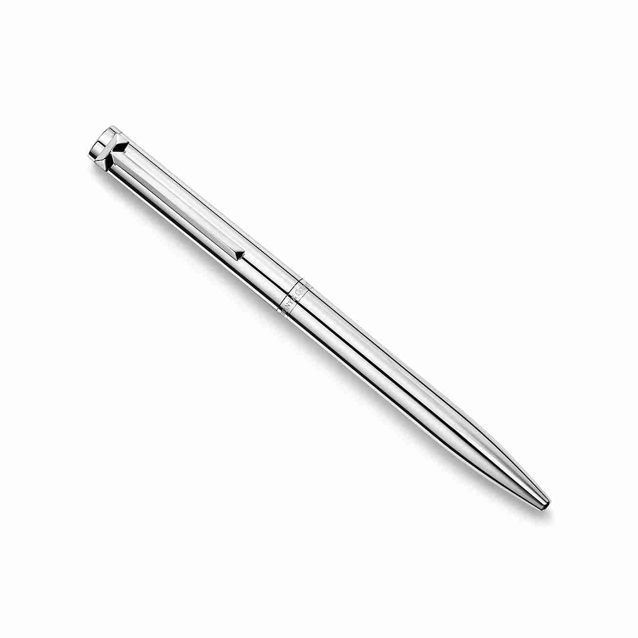 Tiffany T :  Ballpoint Pen in Sterling Silver