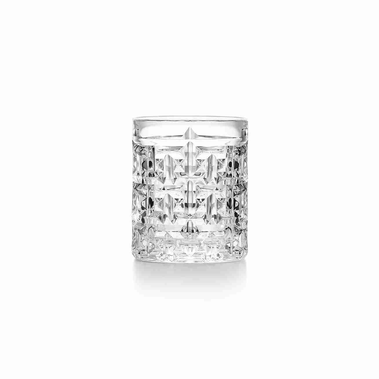Tiffany T True :  Double Old-fashioned Glass in Crystal Glass