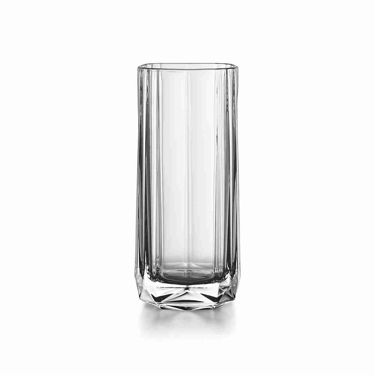 Tiffany Facet :  Highball Glass in Crystal Glass