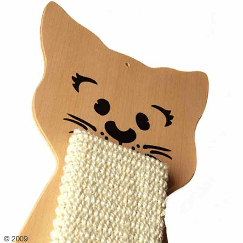 Trixie Scratching Board for Cat Sisal Rug Catnip (21 × 56 cm, Natural/Beige)