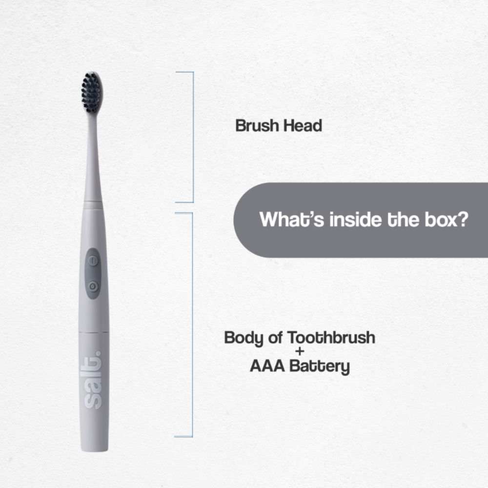 Magna Sonic Electric Toothbrush - Cool Grey