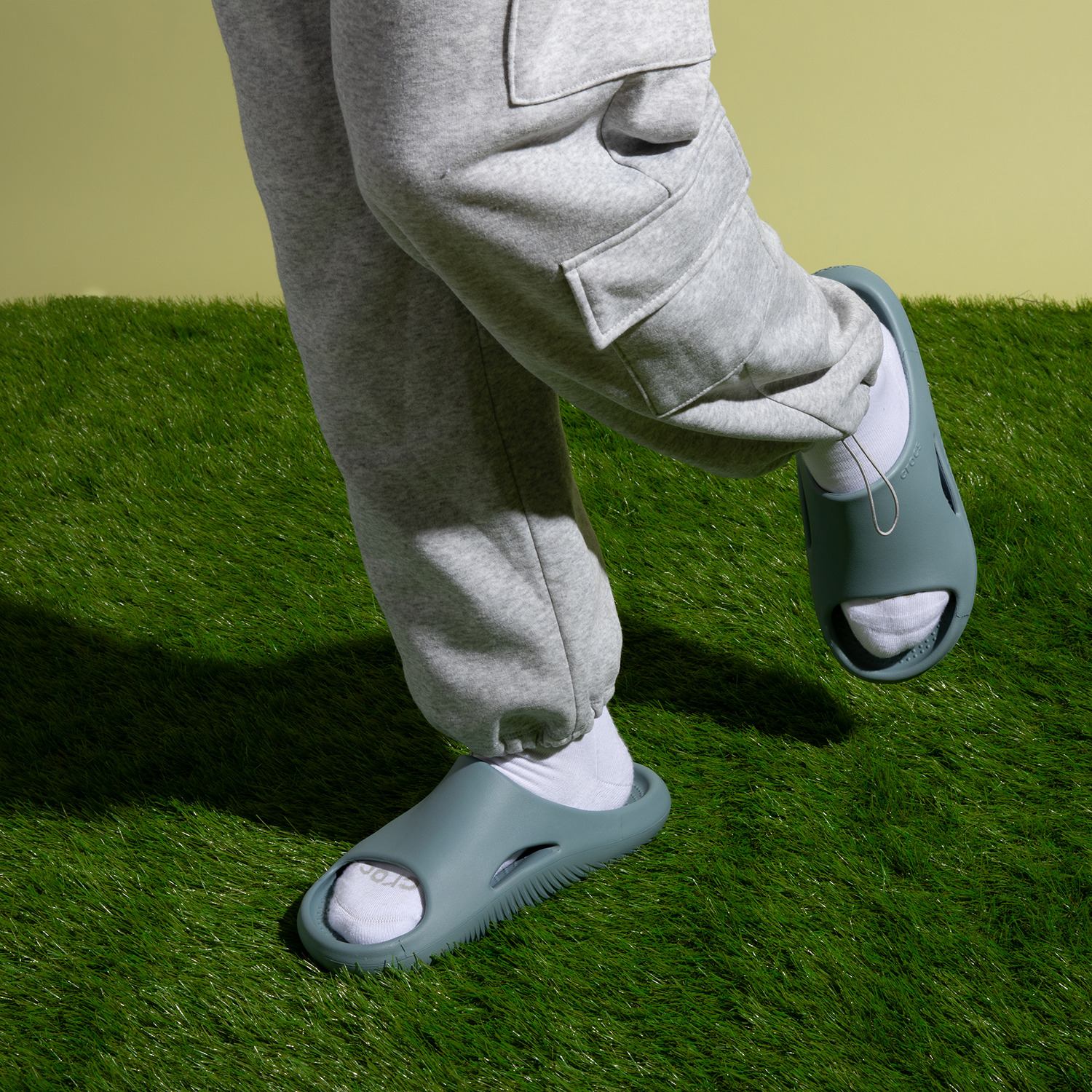 Mellow Recovery Men Blue Slidders