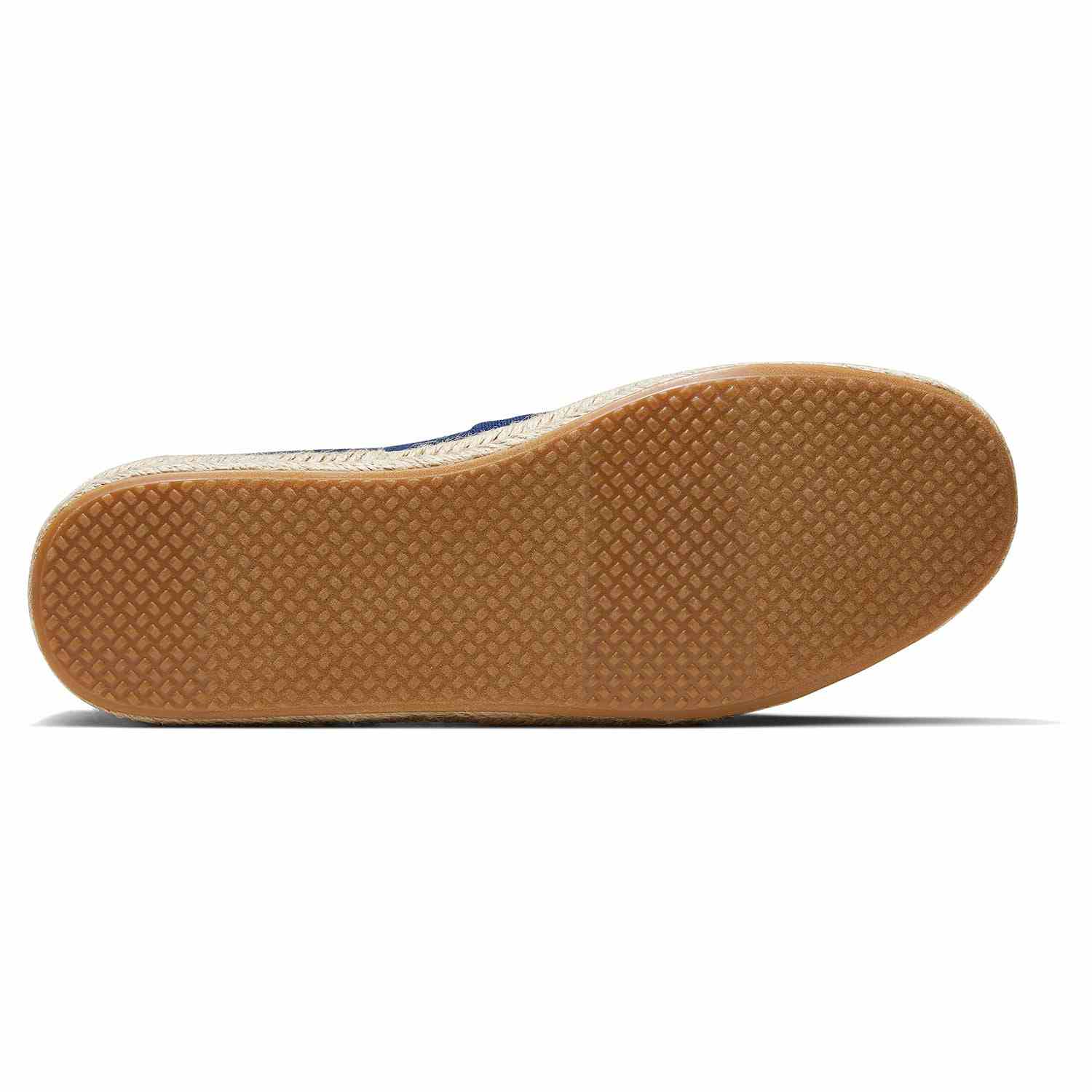Men's Blue Vegan Canvas Espadrilles Slip On