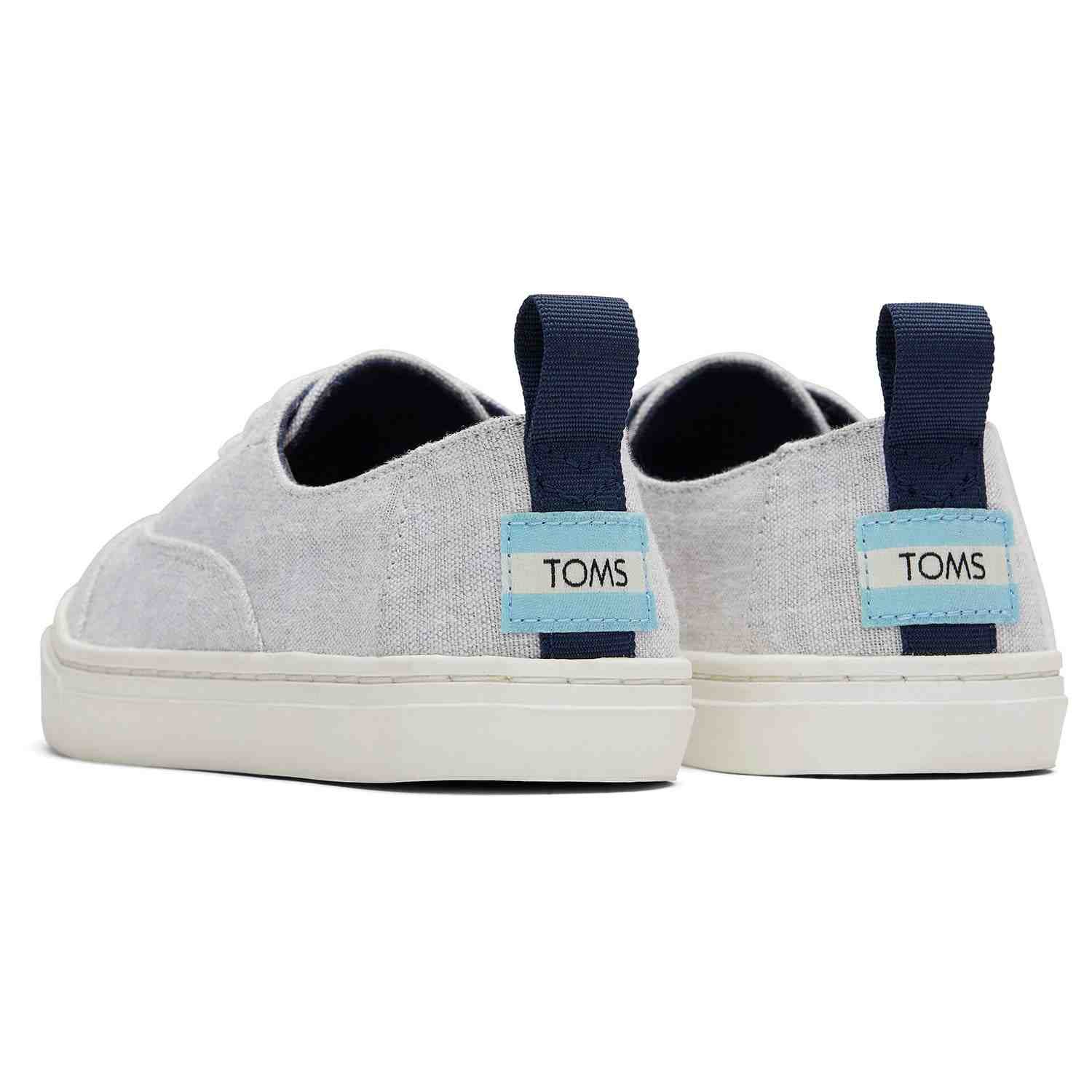 Kids' Cordones Cup sole Drizzle Grey Chambray Youth Lace Up