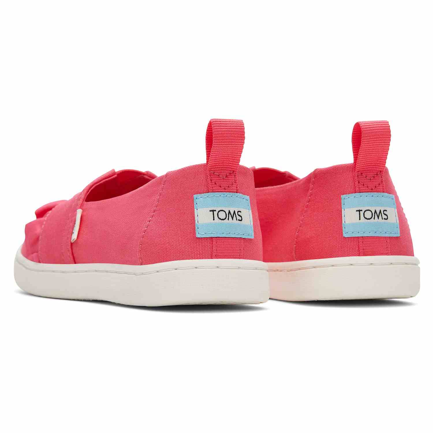 Kids' Alp Recycled Youth Canvas Ruffled Slip On