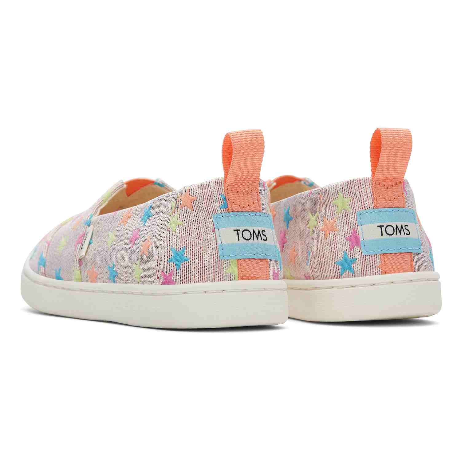 Kids' Alp Canvas  Star Print Slip Ons for Youth