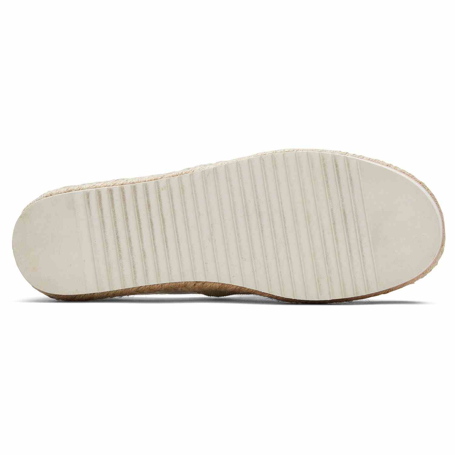 Women's Beige Platform Espadrilles Women