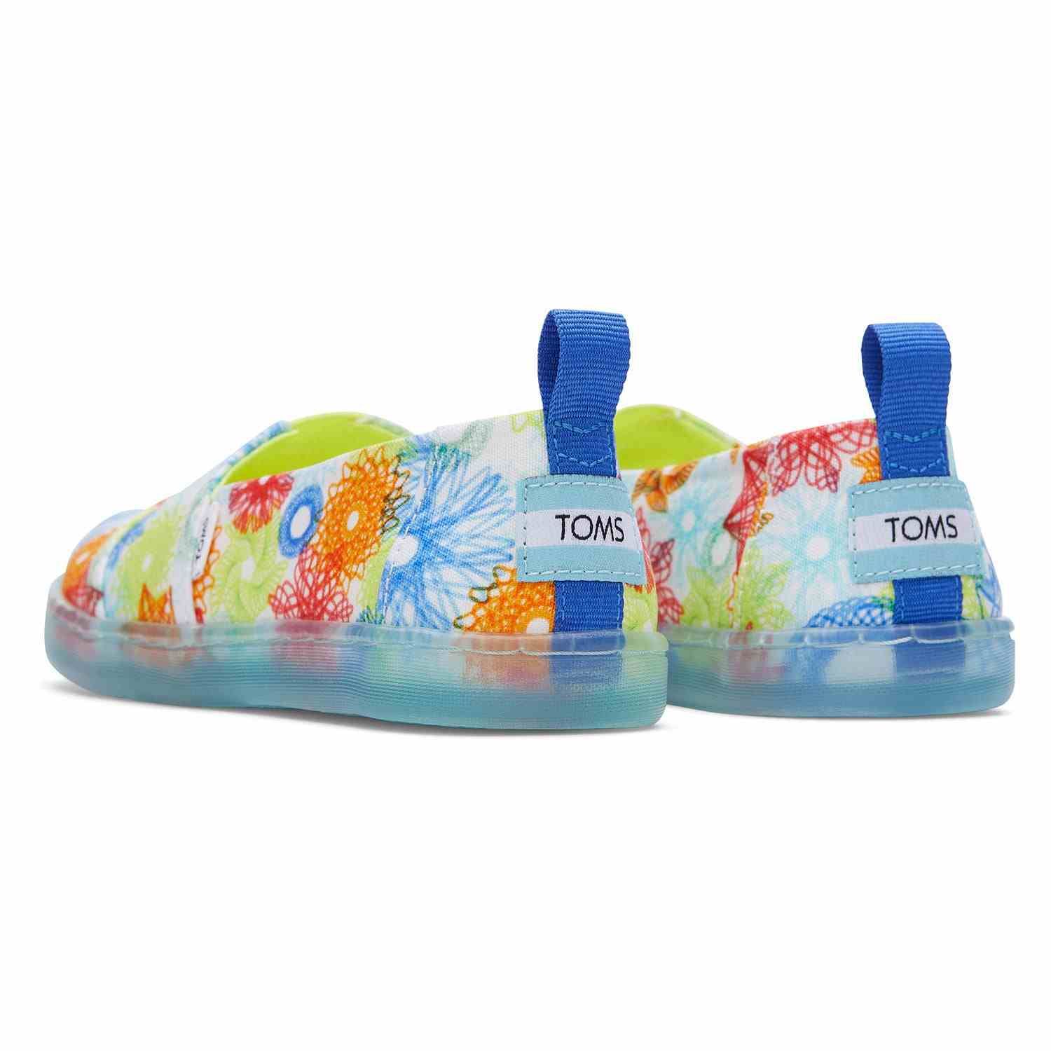 Kids' Alp Spirograpgh Print for Youth slip On