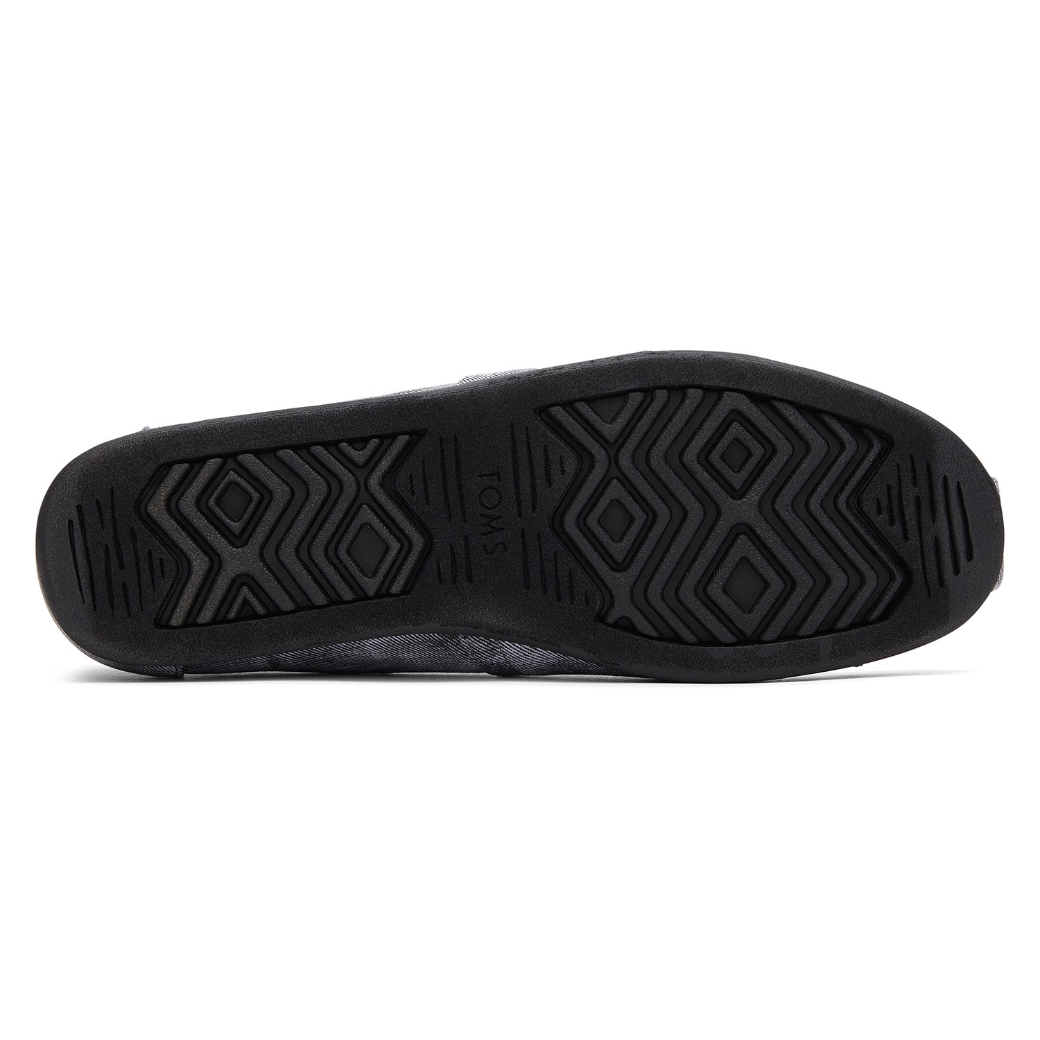 Alpargata With Cloudbound Black Repreve Distressed Washed Canvas