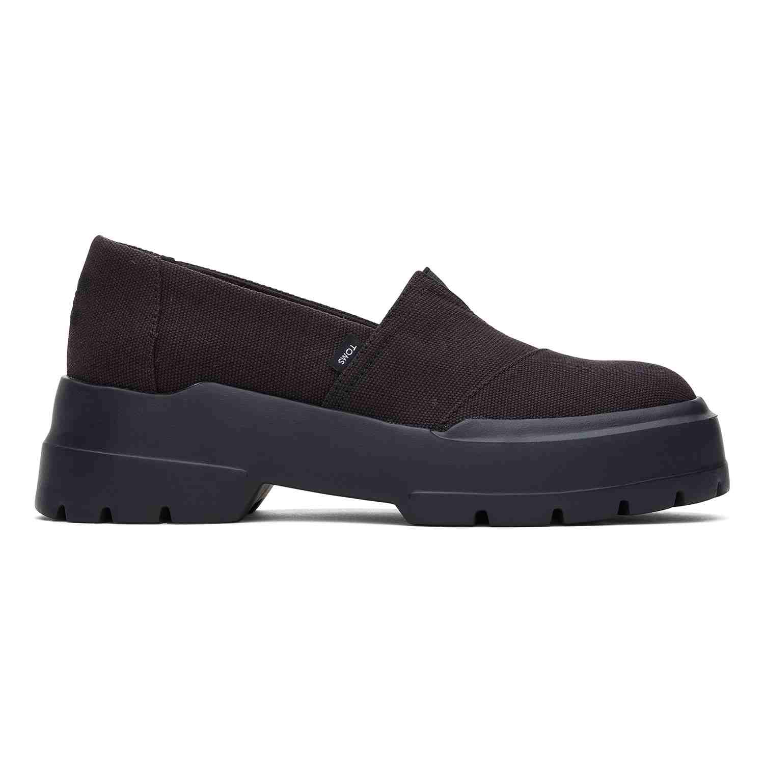 Women's Combat Low Vegan Canvas Platform Loafers