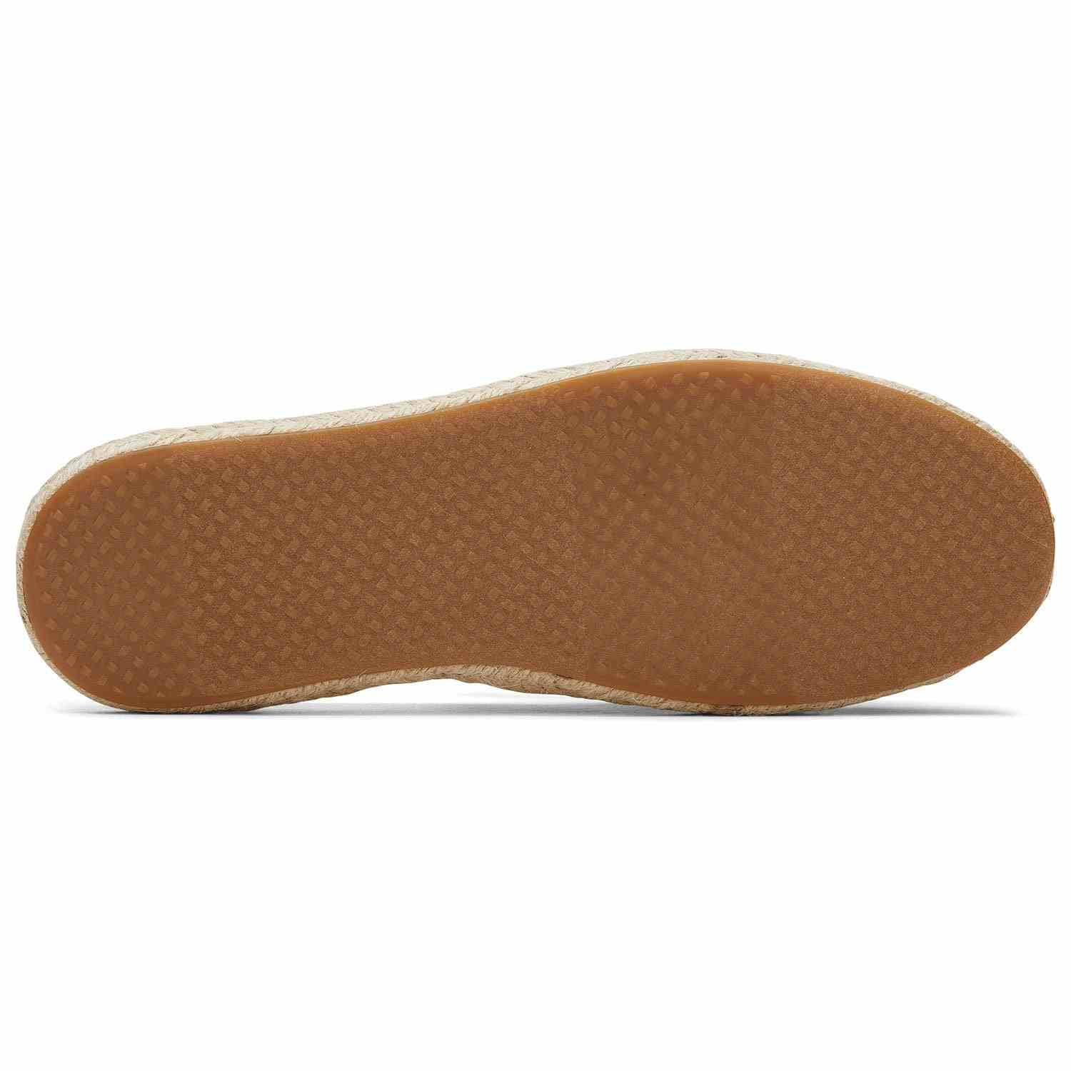 Women's Tan Recycled Cotton Espadrilles For Women Slip On