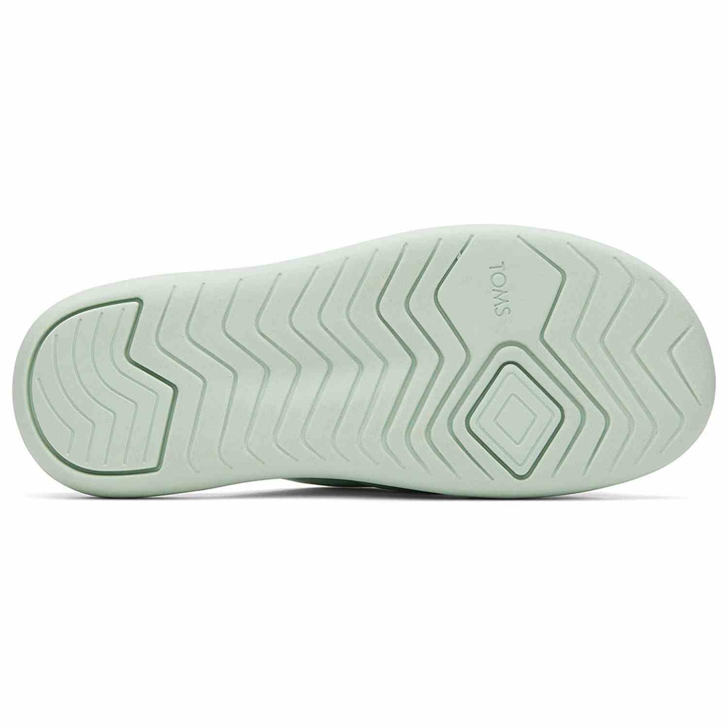 Women's Mallow Crossover Mint Sliders