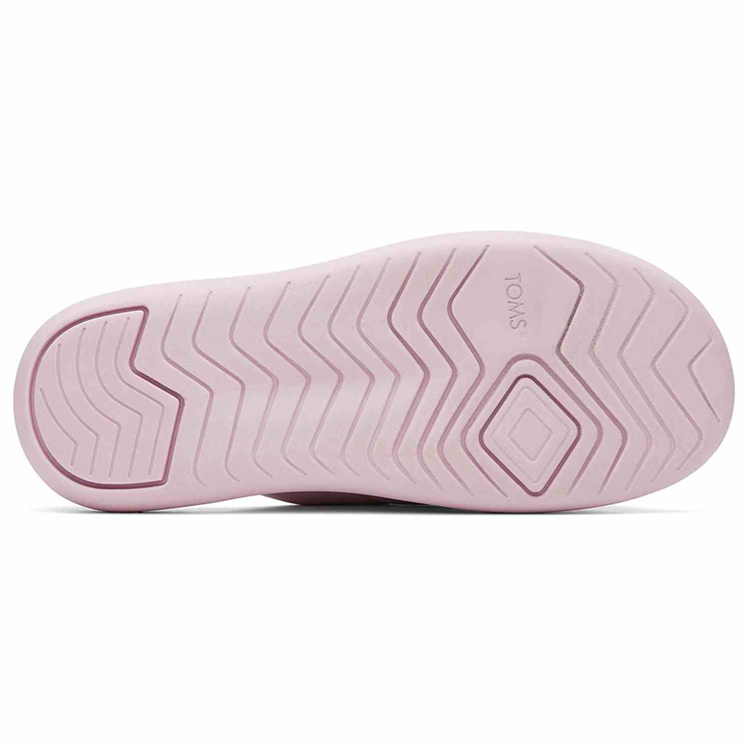 Women's Mallow Crossover Lilac Sliders