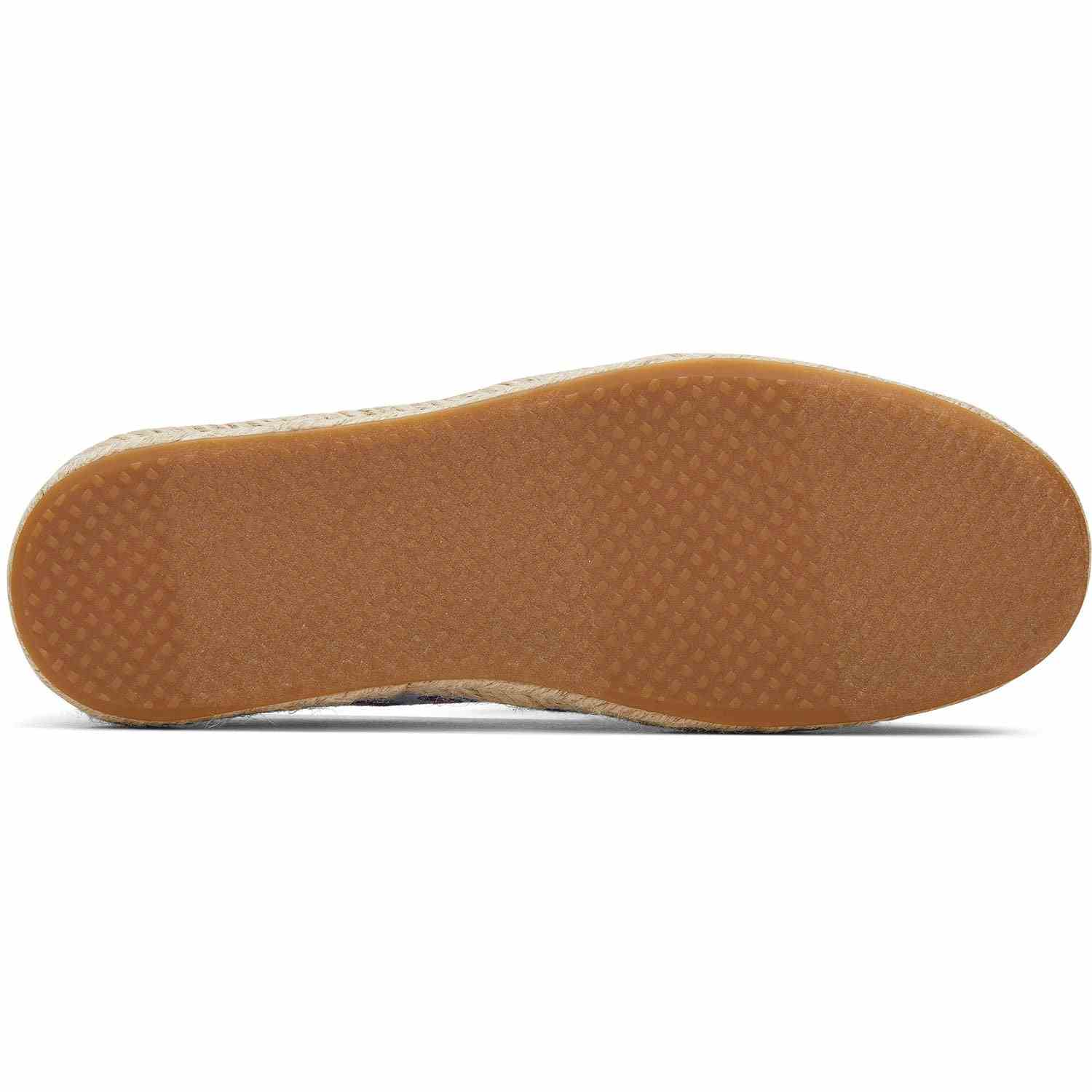 Women's Floral Jacquard Espadrilles Blue For Women Slip On