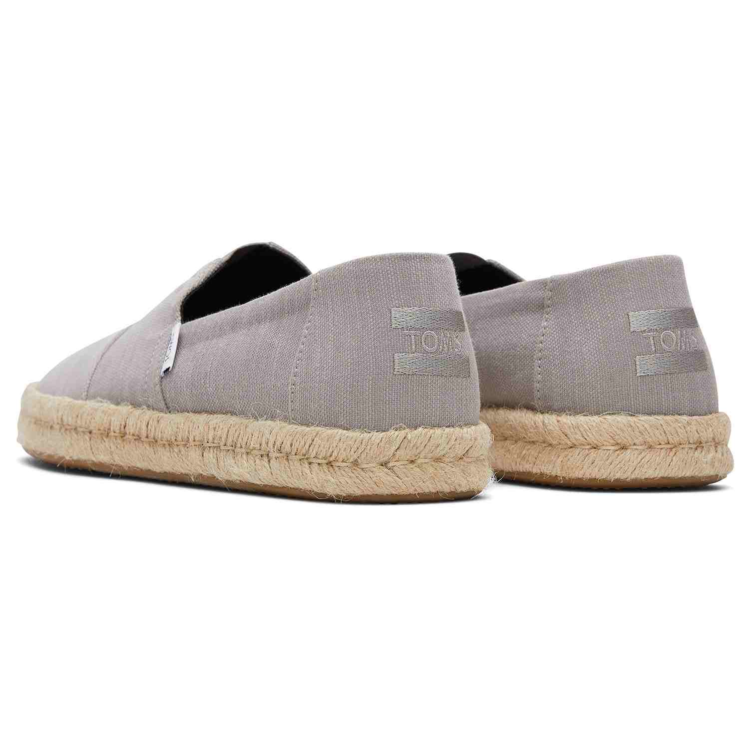Men's Grey Jute Wrap Espadriles Men