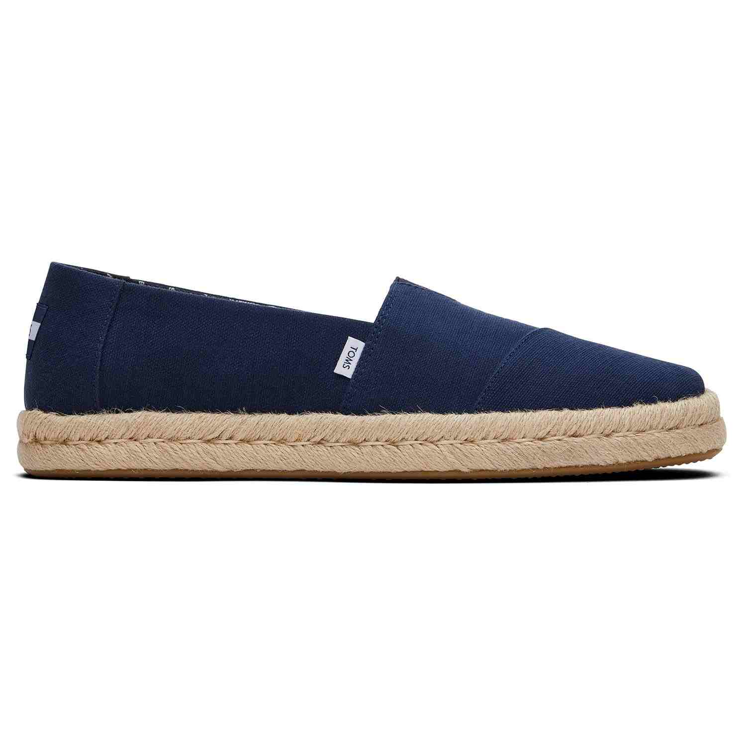 Men's Jute Wrap Espadrilles Navy Men Slip On