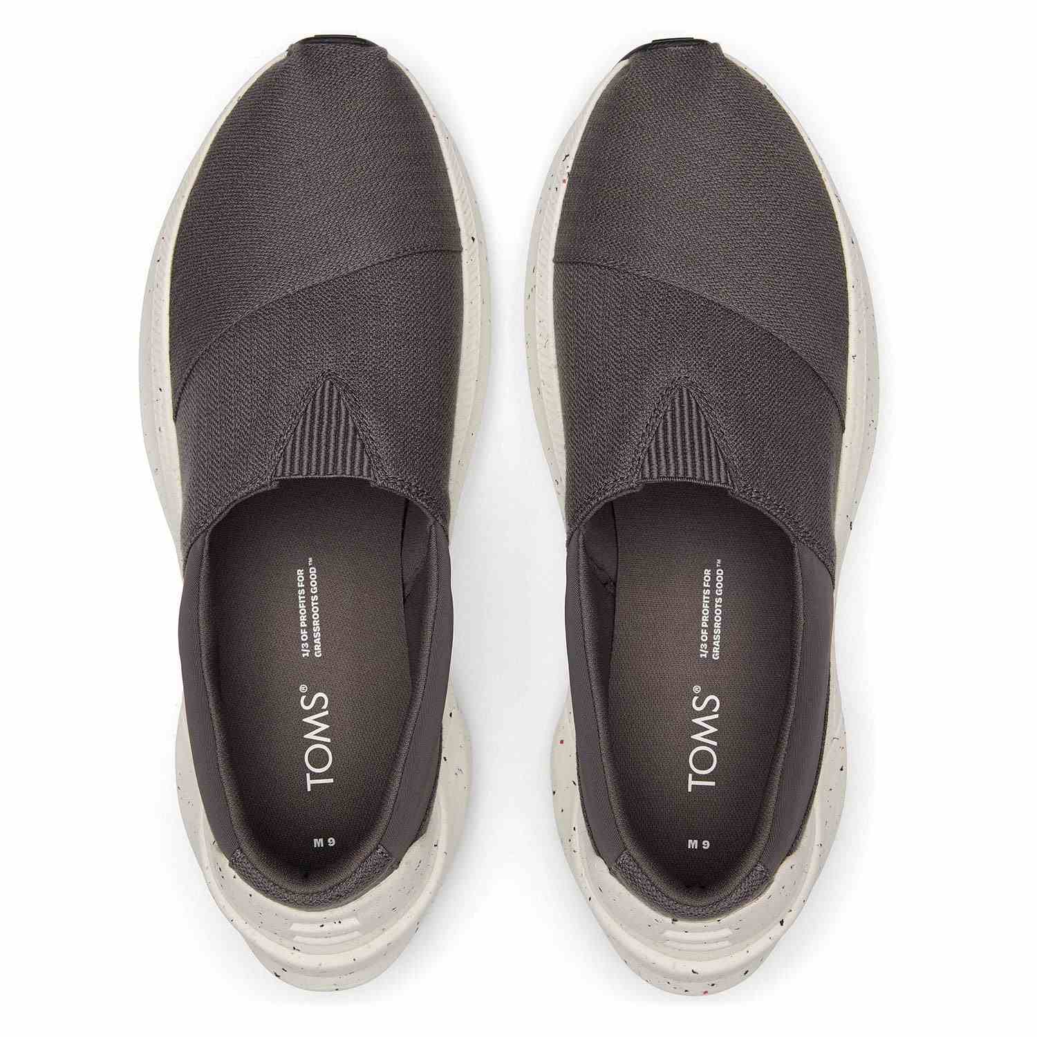 Women's Gamma EcoTrainers Charcoal Grey For Women Slip On