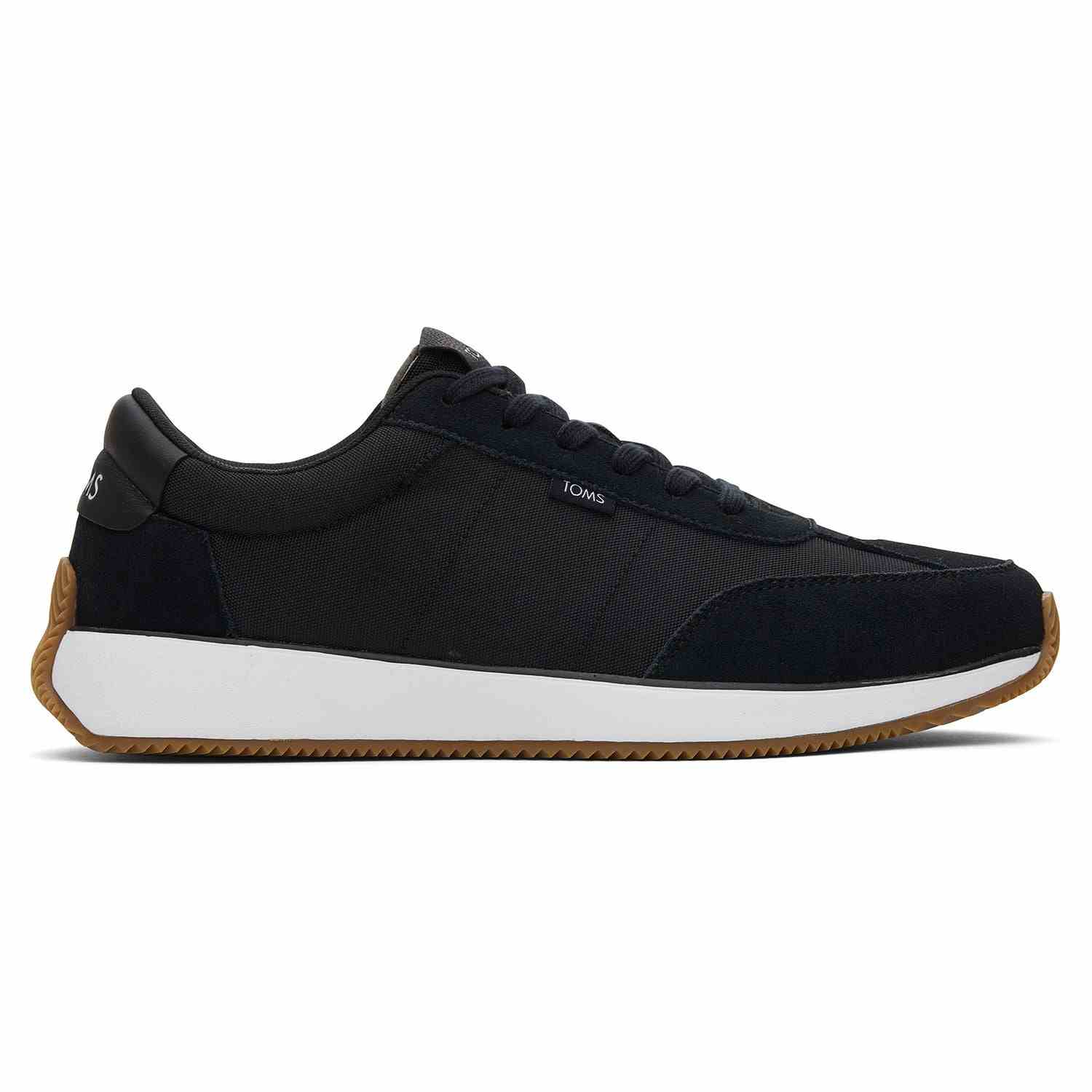 Men's Wyndon Black Suede Jogger Lace Up