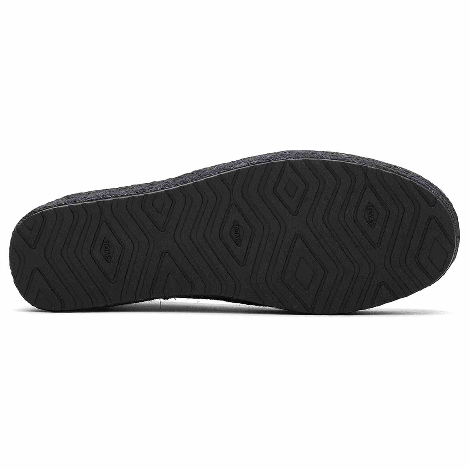 Women's Valencia Black Suede Espadrilles Platform