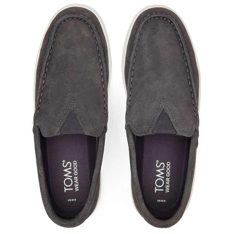 Men's Trvl Lite Suede Dark Grey Loafers