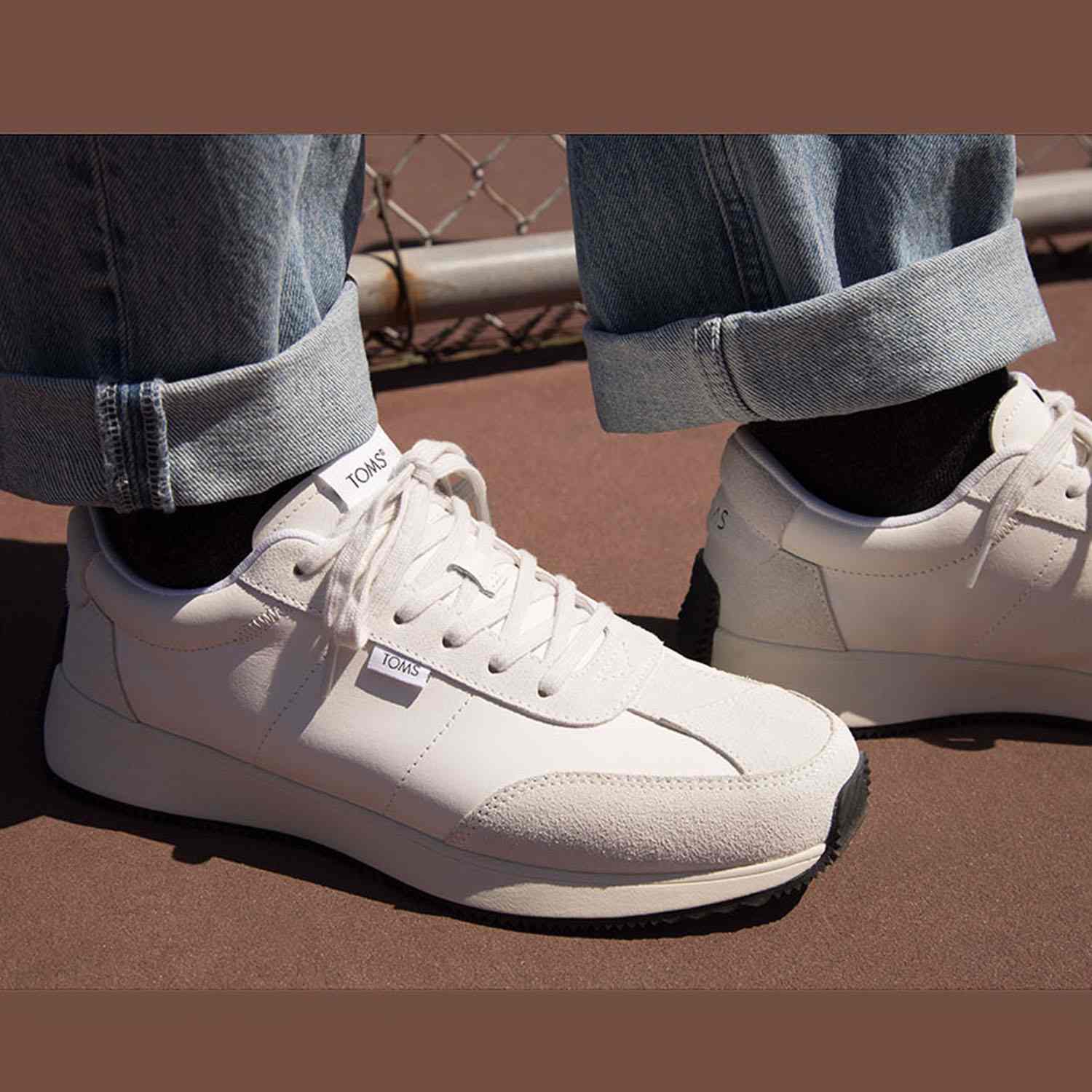 Wyndon White Jogger Sneakers