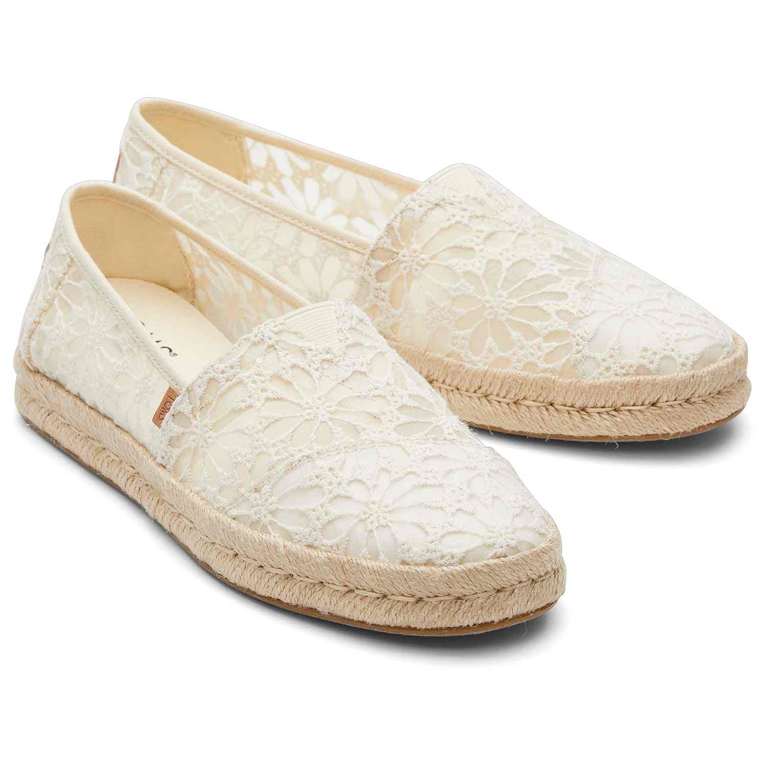 Women's Alp Rope 2.0 White Lace Espadrilles
