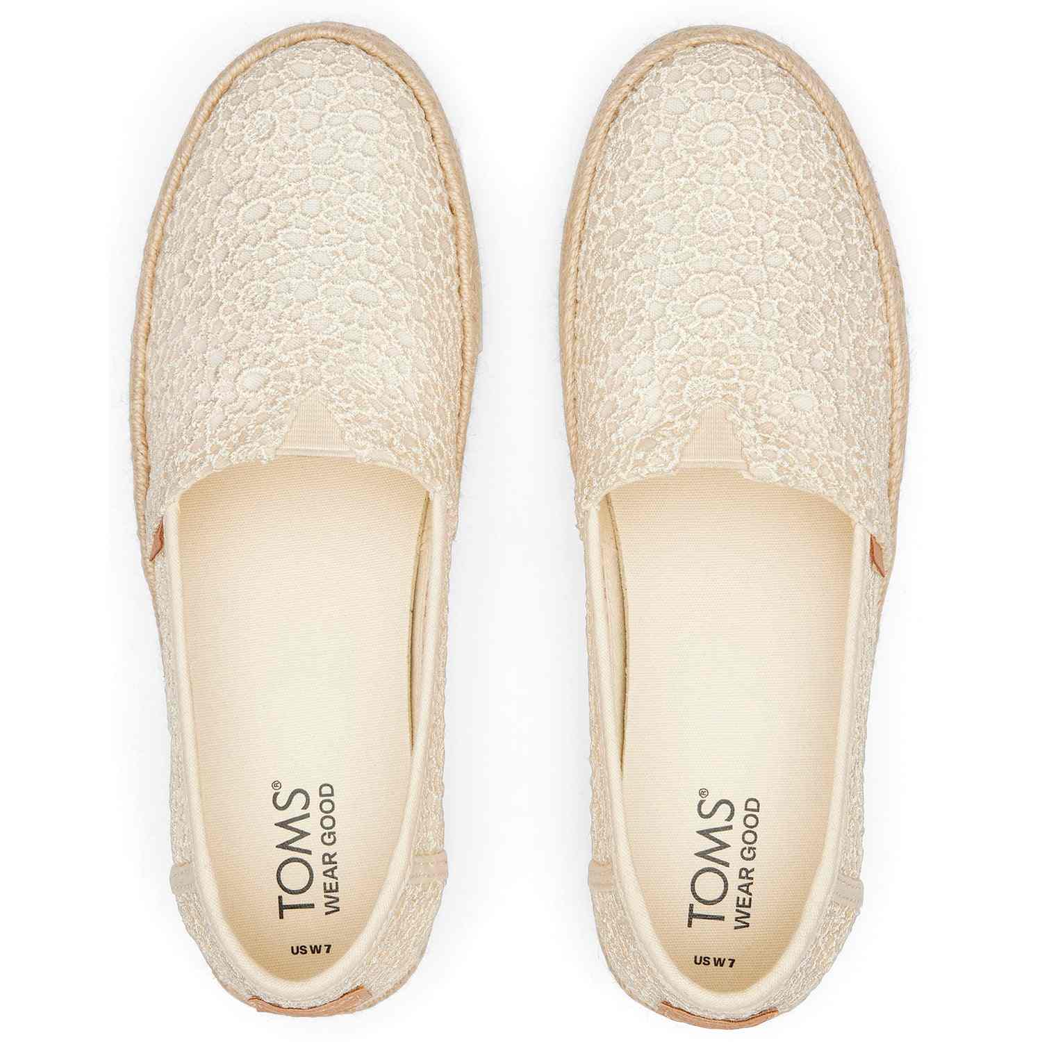 Women's Valencia Rope Wrap Lace Platform Espadrilles
