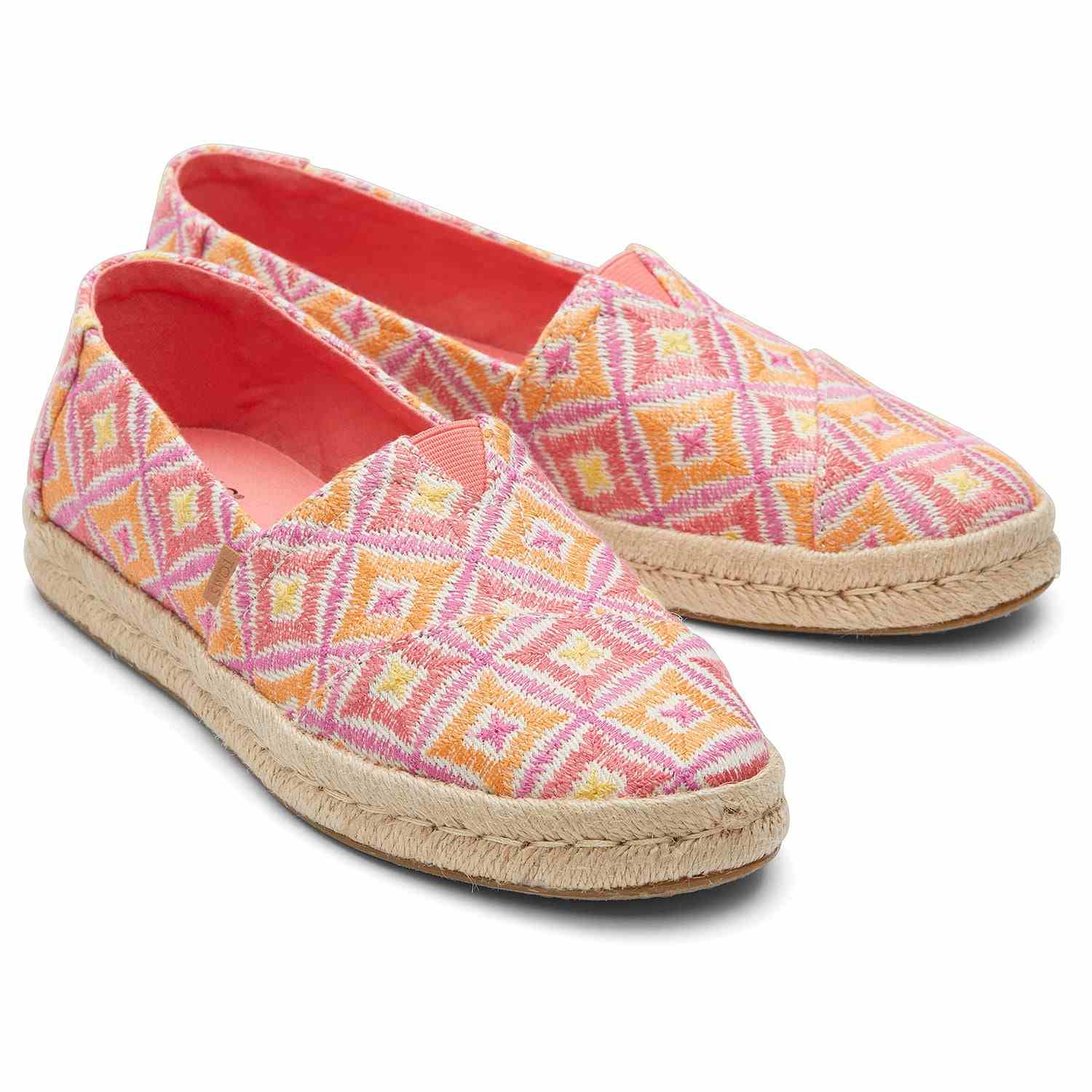 Women's Alp Rope 2.0 Printed Pink Espadrilles